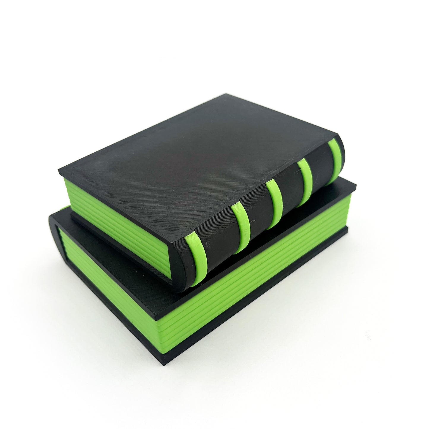 Book Stack Box - 3D Printed Organizer & Container - Practical Solution for Book Lovers