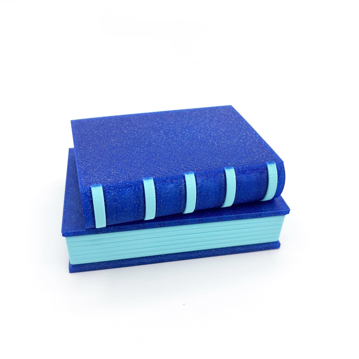 Book Stack Box - 3D Printed Organizer & Container - Practical Solution for Book Lovers