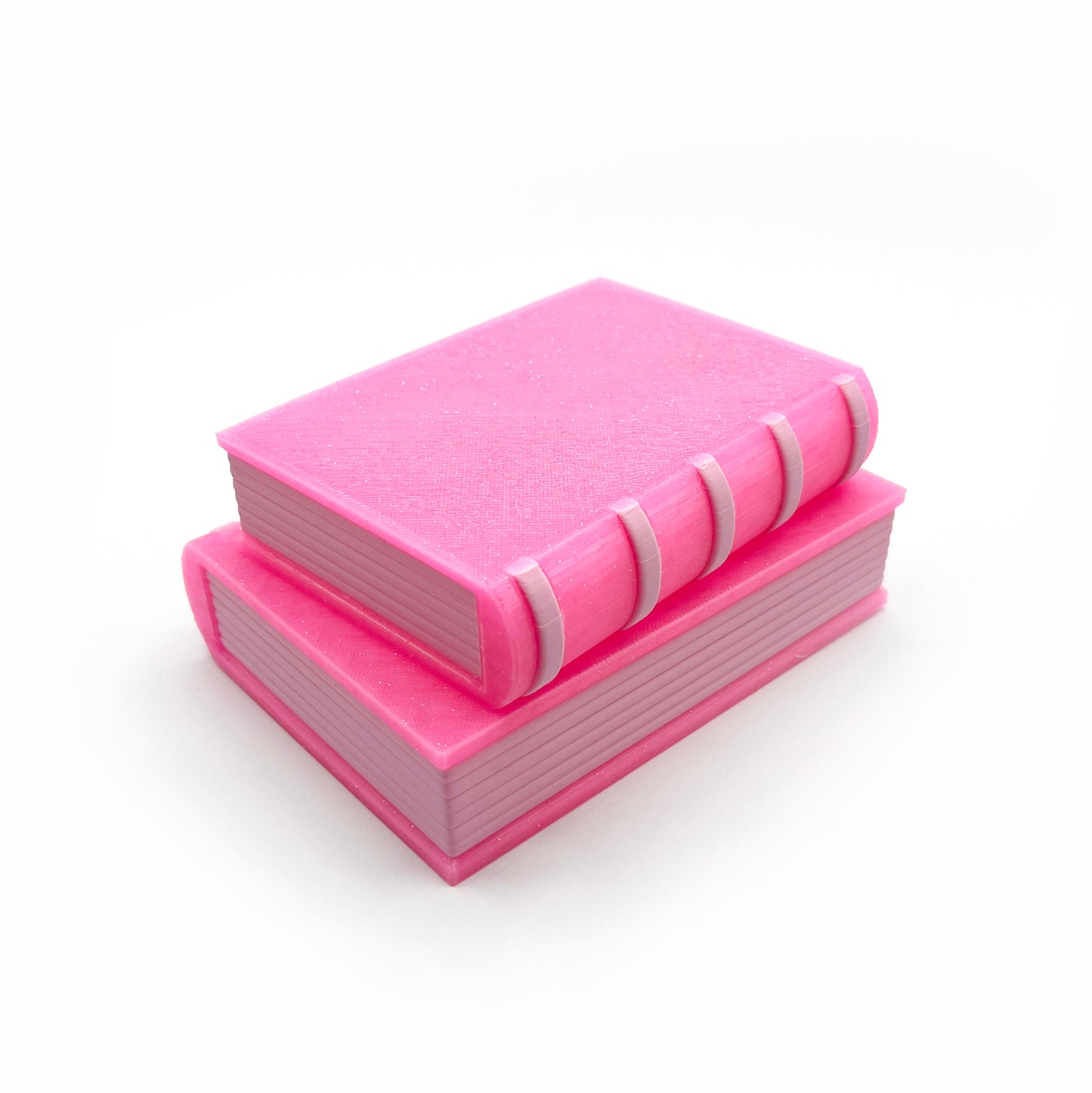 Book Stack Box - 3D Printed Organizer & Container - Practical Solution for Book Lovers
