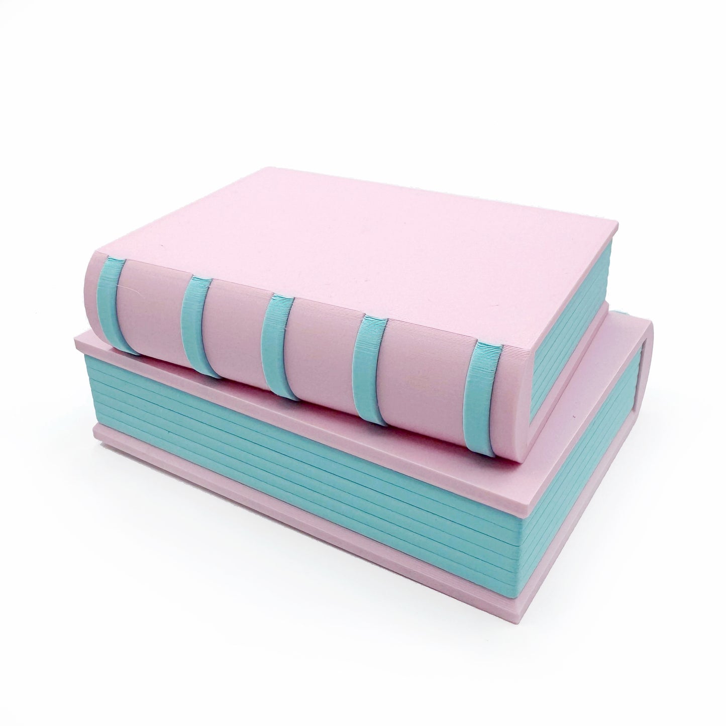 Book Stack Box - 3D Printed Organizer & Container - Practical Solution for Book Lovers