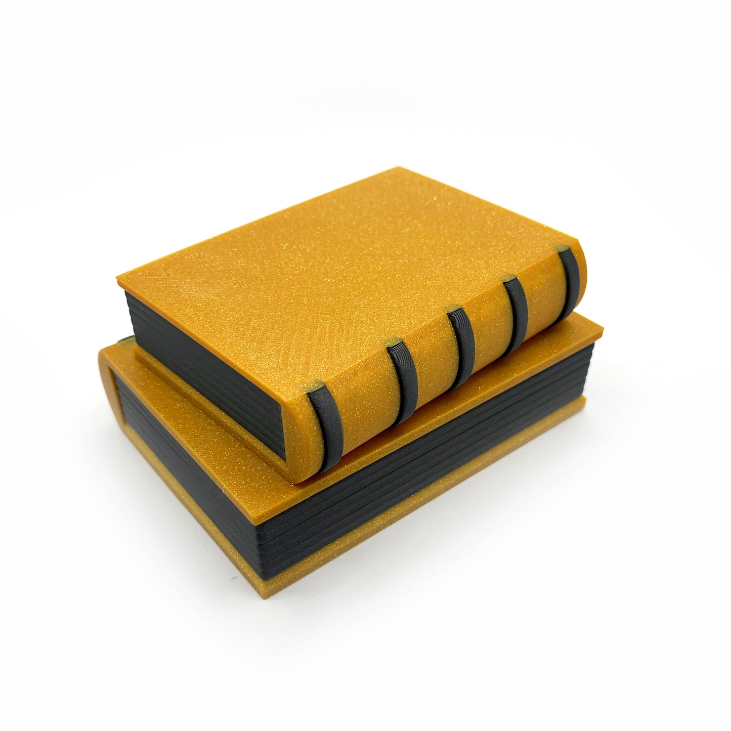 Book Stack Box - 3D Printed Organizer & Container - Practical Solution for Book Lovers