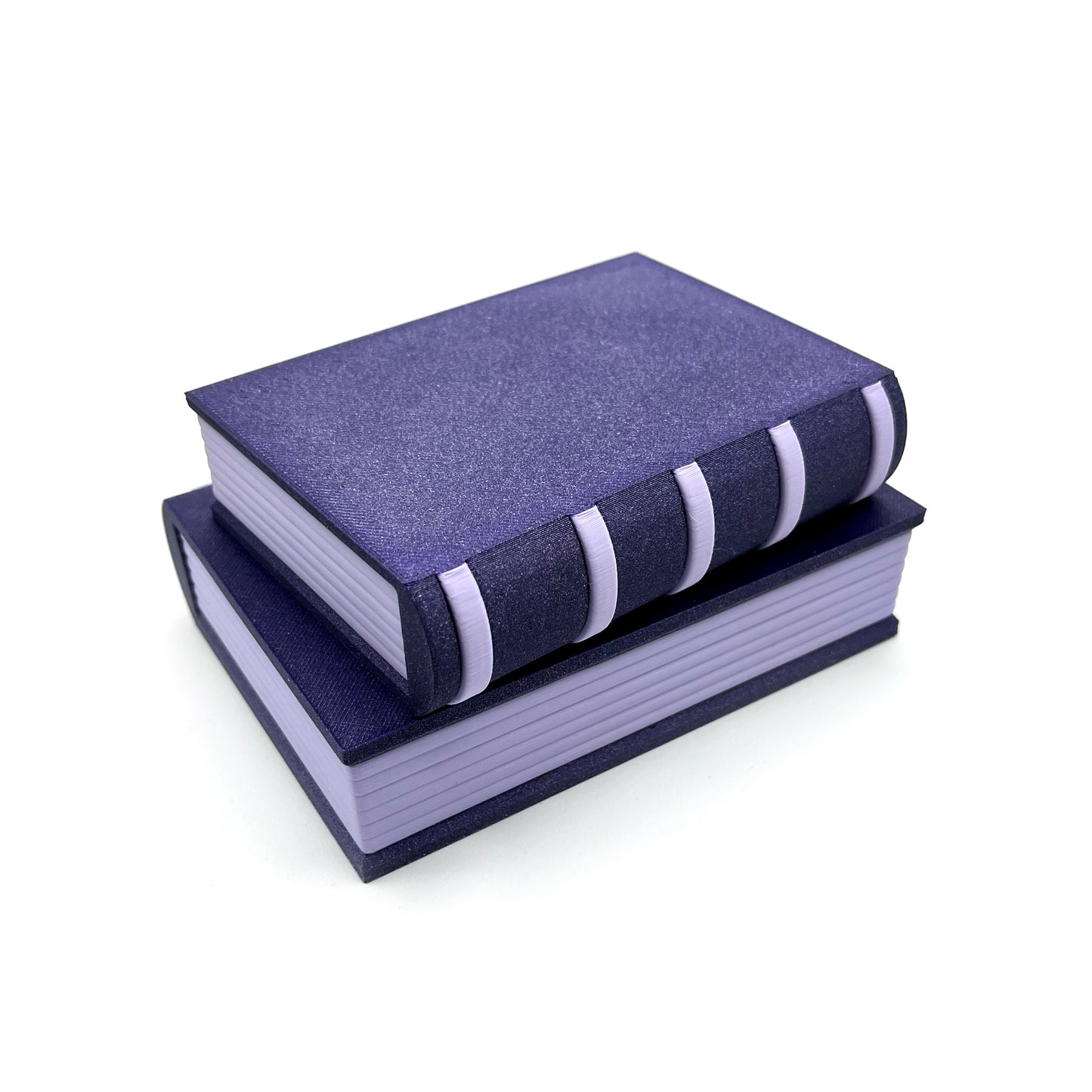 Book Stack Box - 3D Printed Organizer & Container - Practical Solution for Book Lovers