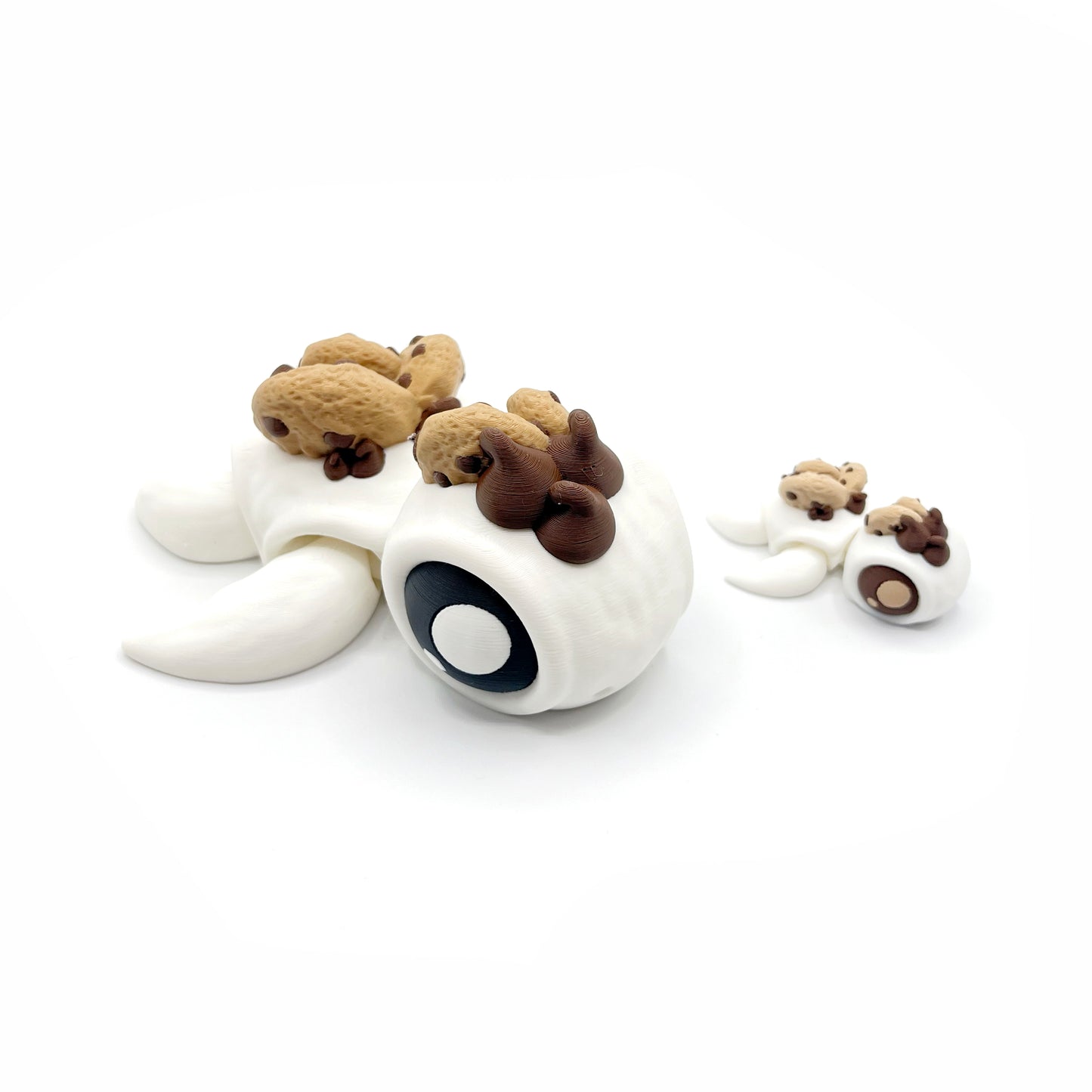 TURTLES!! – The Palm-Sized Original – Articulated Turtle Fidget with Pocket Turtle Energy