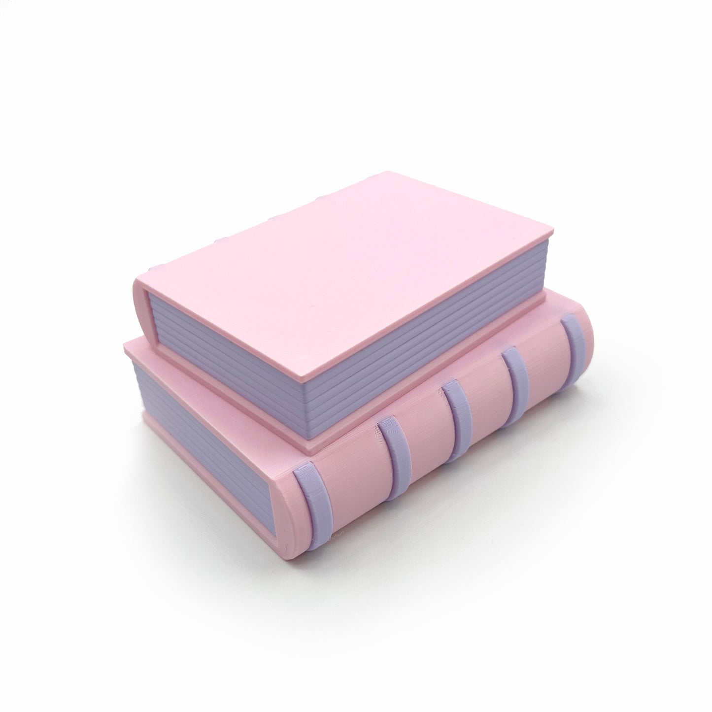 Book Stack Box - 3D Printed Organizer & Container - Practical Solution for Book Lovers