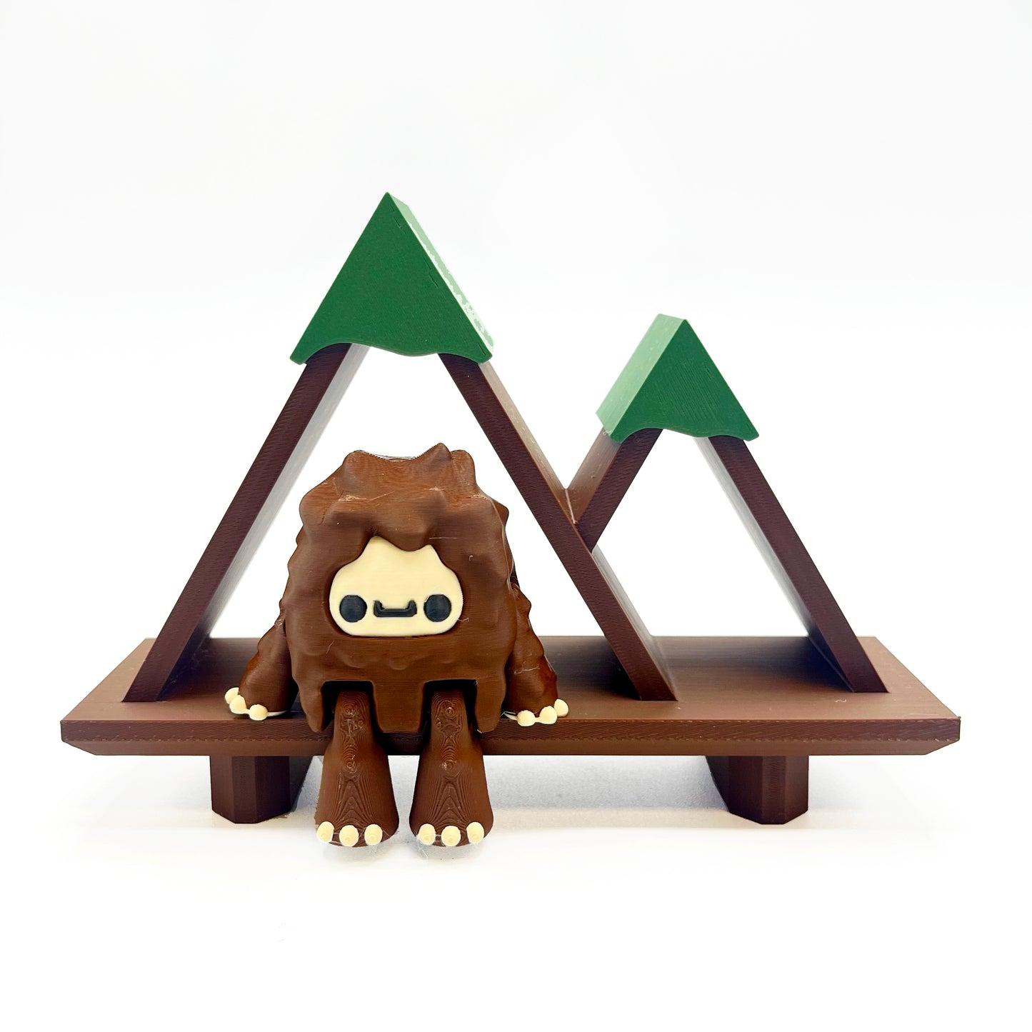 Mountain Shelf – The Perfect Yeti & Bigfoot Display – 3D Printed