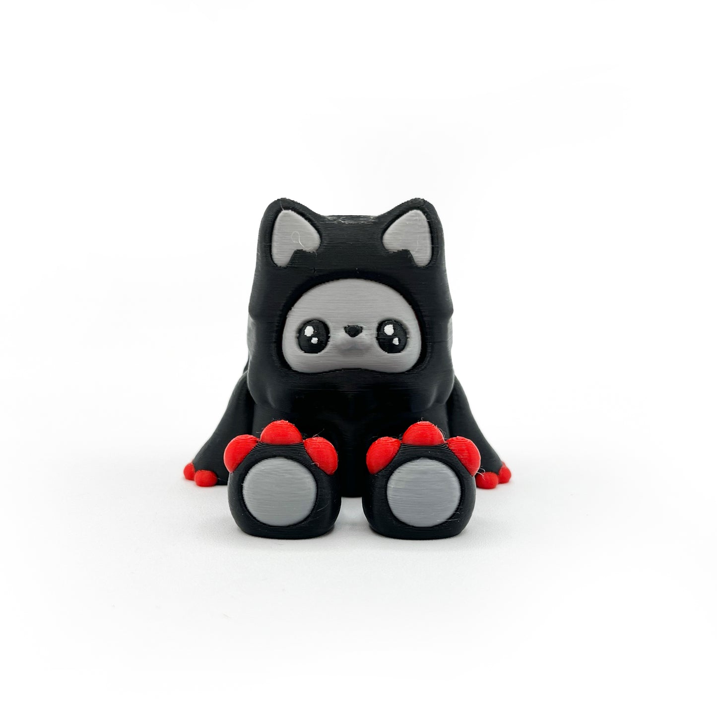 MINI Mysterious Cryptids – Kittyfoot & Gillifoot Figurines | Articulated 3D Printed Fidgets