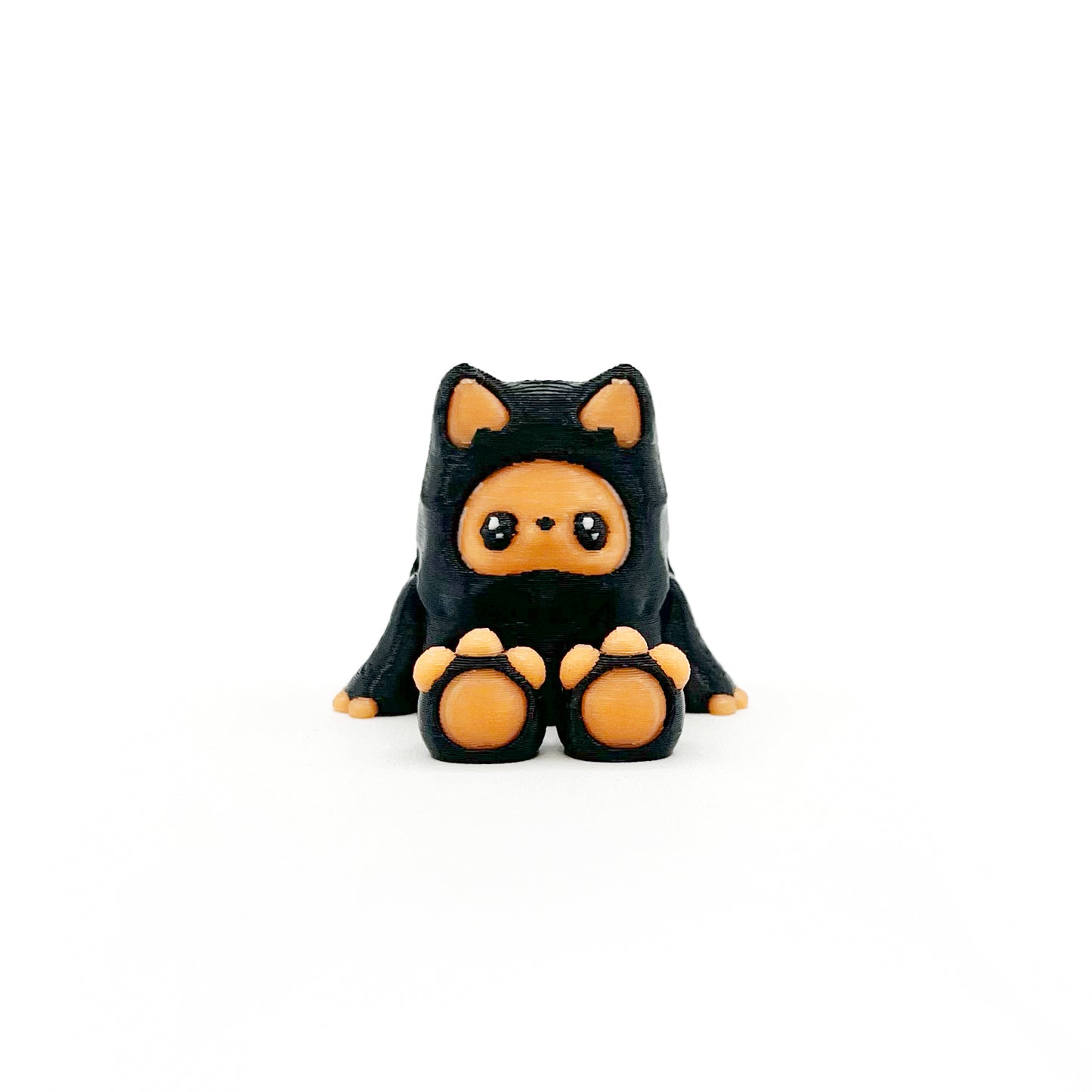 MINI Mysterious Cryptids – Kittyfoot & Gillifoot Figurines | Articulated 3D Printed Fidgets