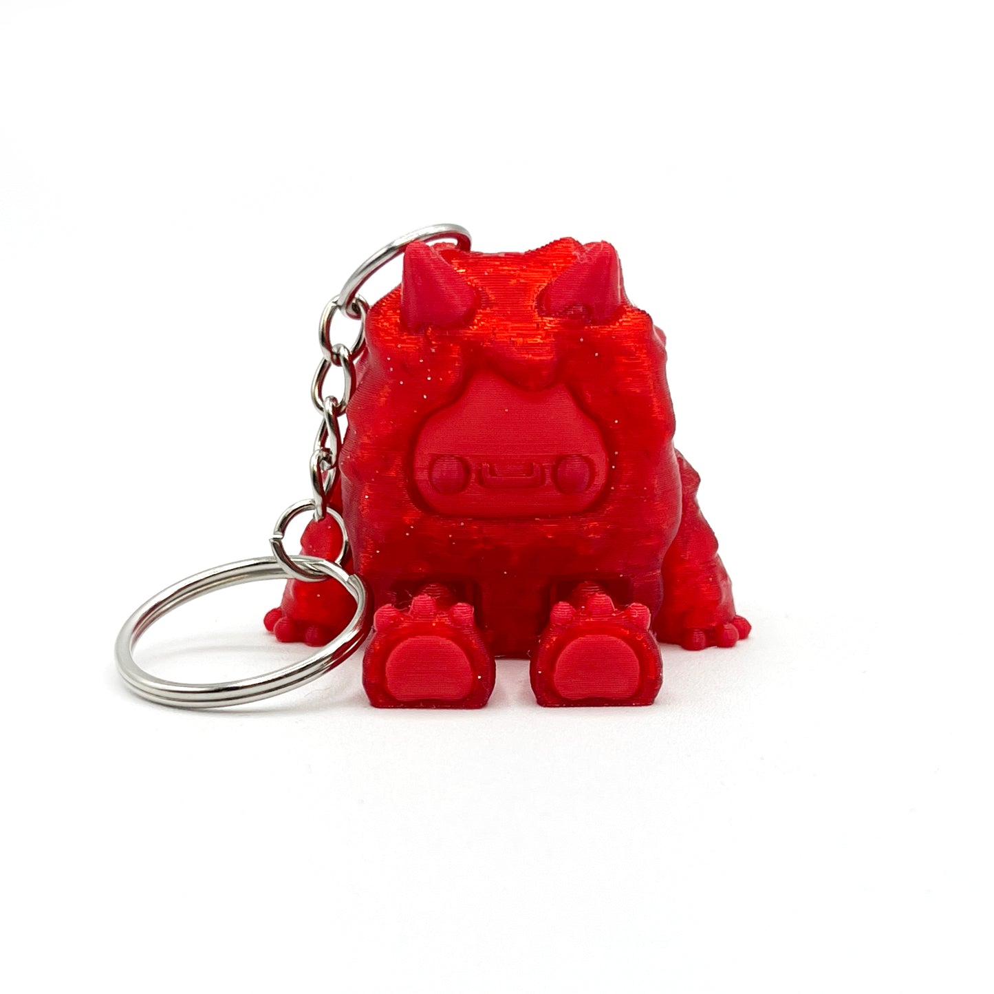Flurryfoot & Bigfoot KEYCHAINS – Clip-On Backpack Buddies – 3D Printed Charms