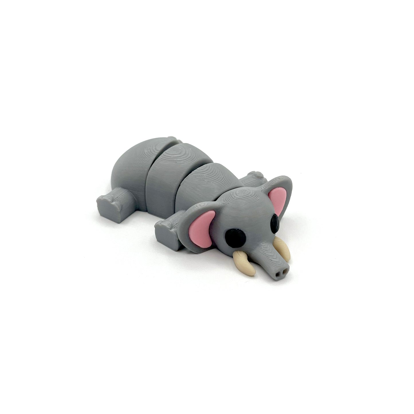 MAMMOTH Cuddly Critters - Articulating 3D Printed Animal Figurines – Palm-Sized Collectibles Decor Ornaments
