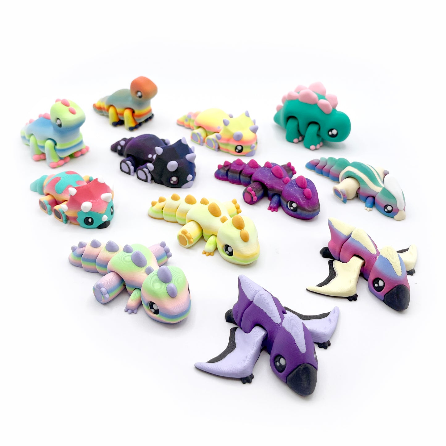 MAMMOTH Fantastical Creatures - Articulating 3D Printed Fantastical Figurines – Palm-Sized Collectibles