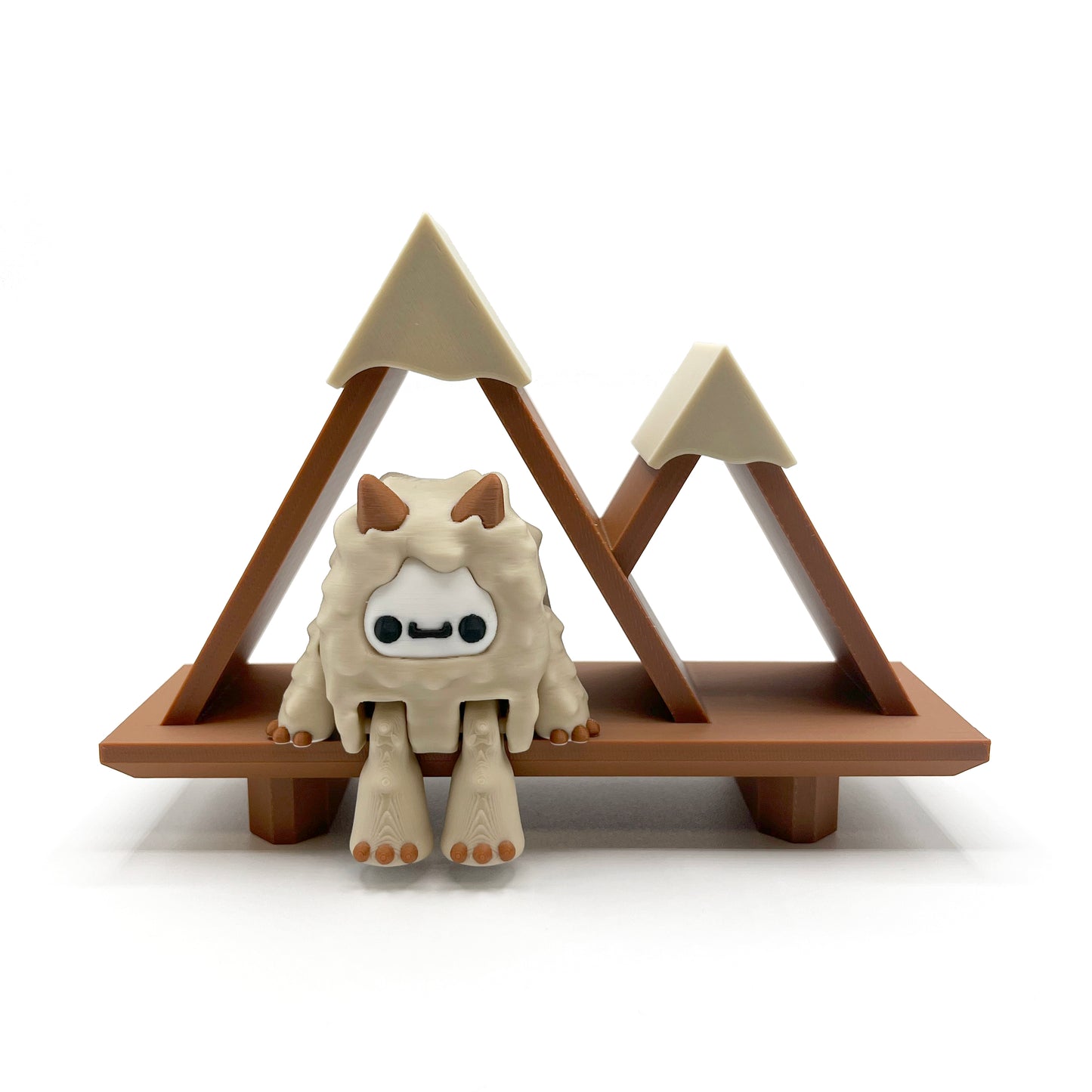 Mountain Shelf – The Perfect Yeti & Bigfoot Display – 3D Printed