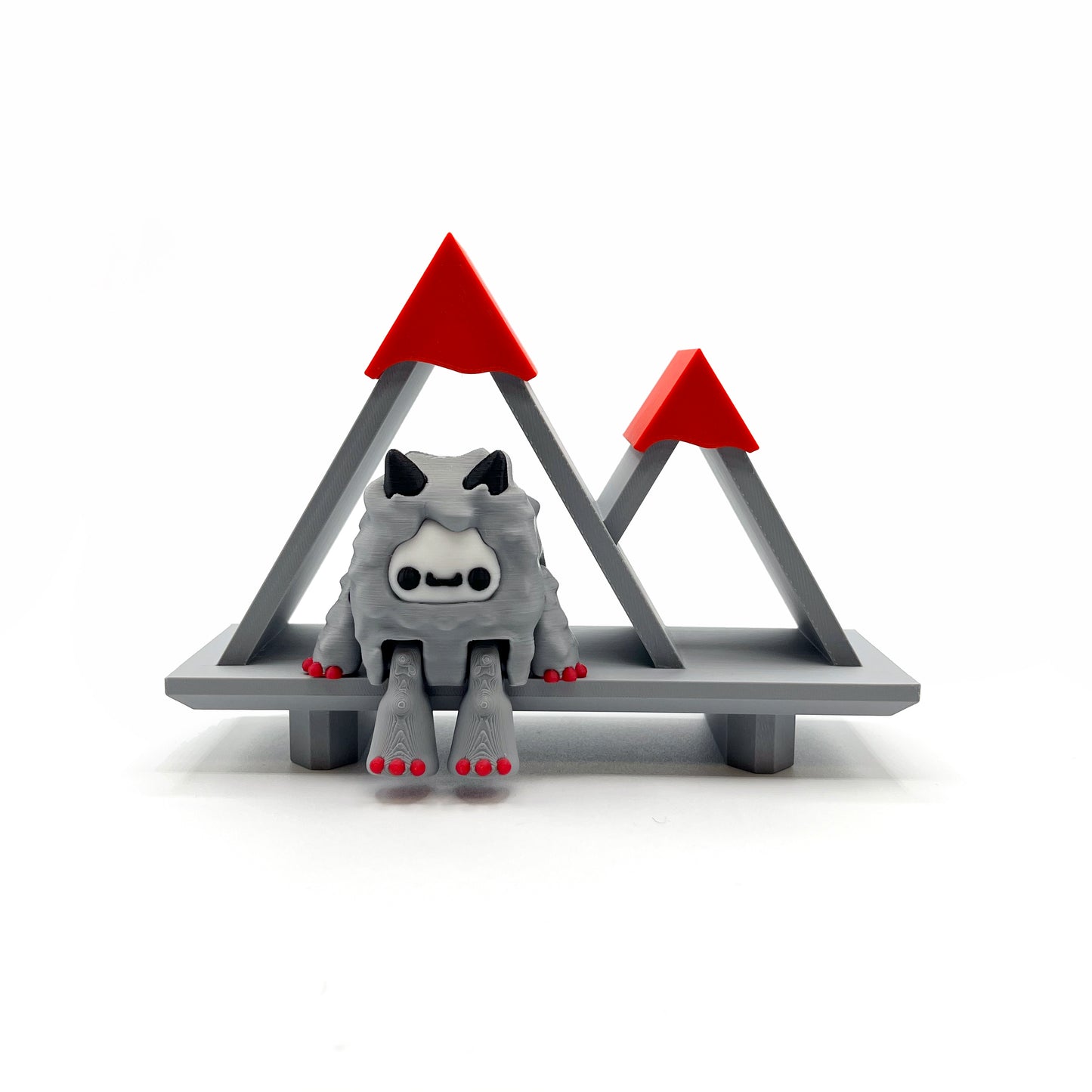 Mountain Shelf – The Perfect Yeti & Bigfoot Display – 3D Printed