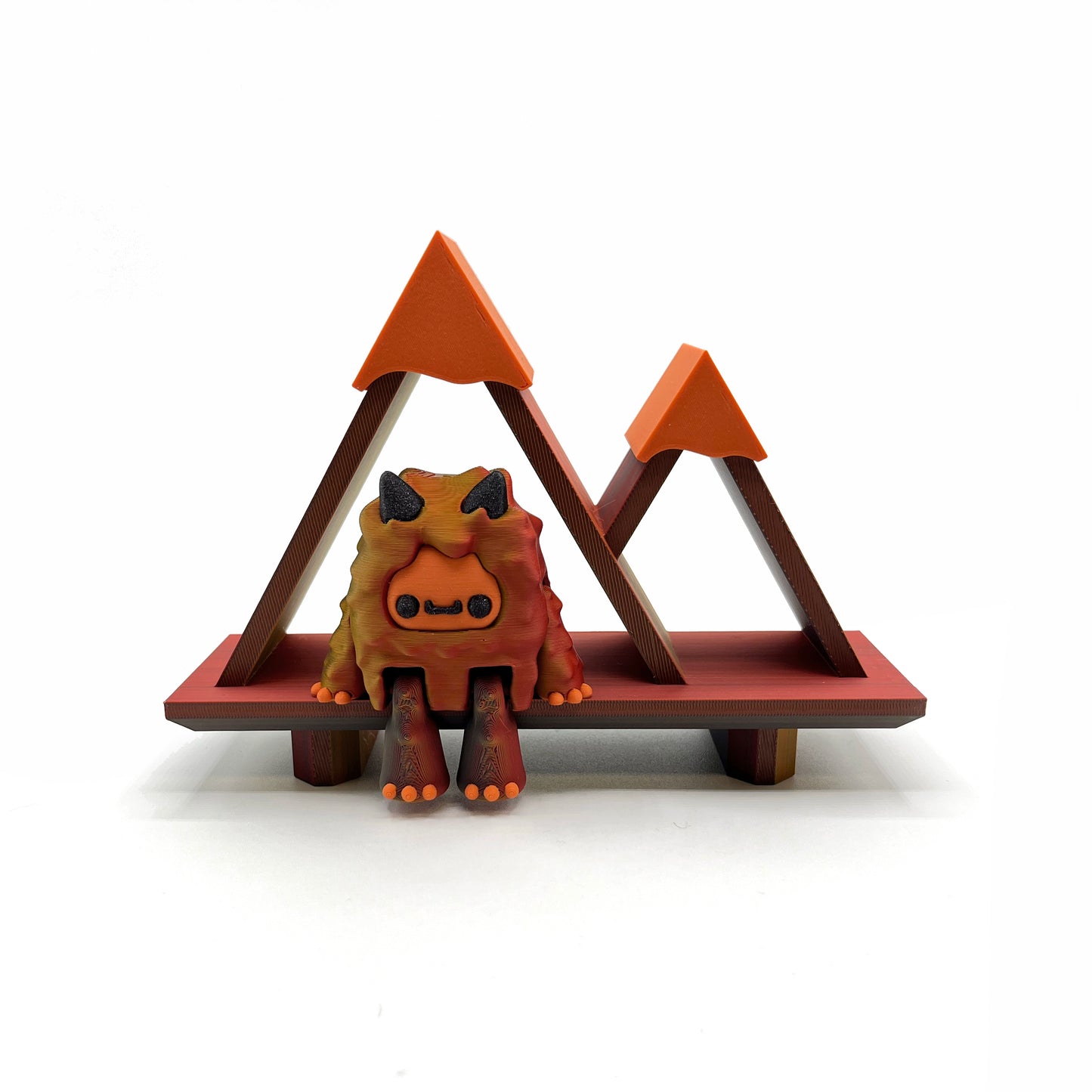Mountain Shelf – The Perfect Yeti & Bigfoot Display – 3D Printed