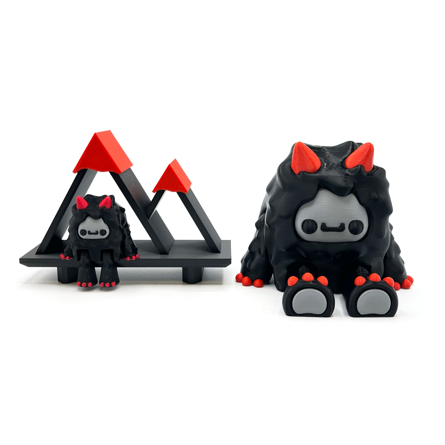 Mountain Shelf – The Perfect Yeti & Bigfoot Display – 3D Printed
