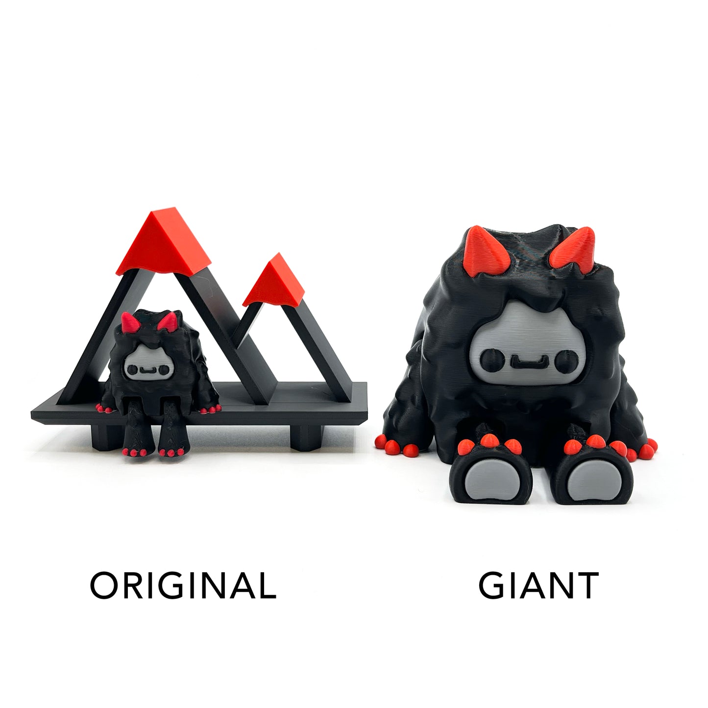 Mountain Shelf – The Perfect Yeti & Bigfoot Display – 3D Printed
