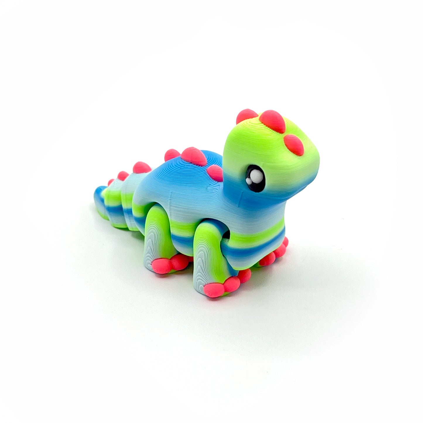 Dino Volcano Zen Garden – 3D Printed Play Set with Sand Tools & Large Dinosaur Figure | Desk Decor & Fidget Gift