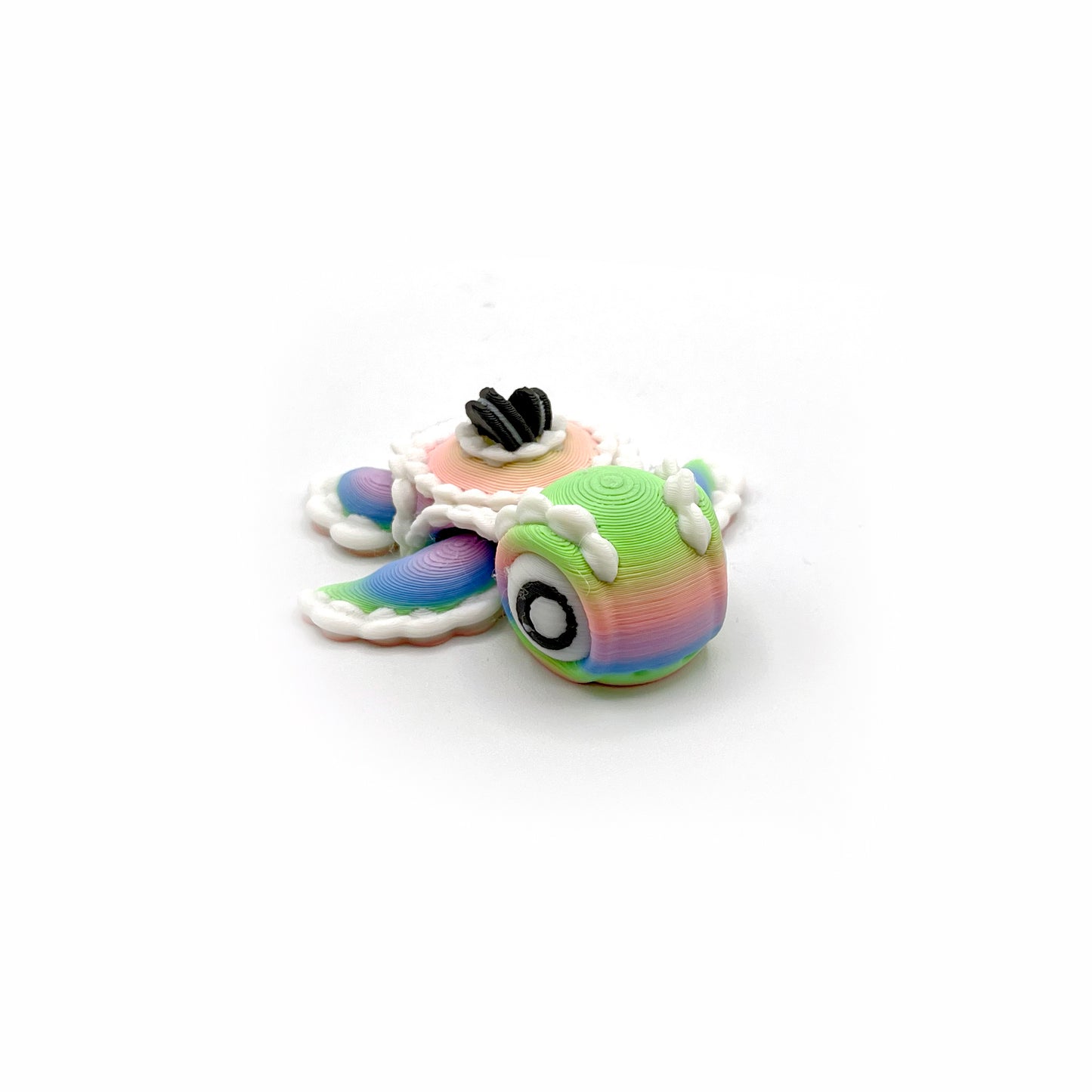 TURTLES!! – The Palm-Sized Original – Articulated Turtle Fidget with Pocket Turtle Energy