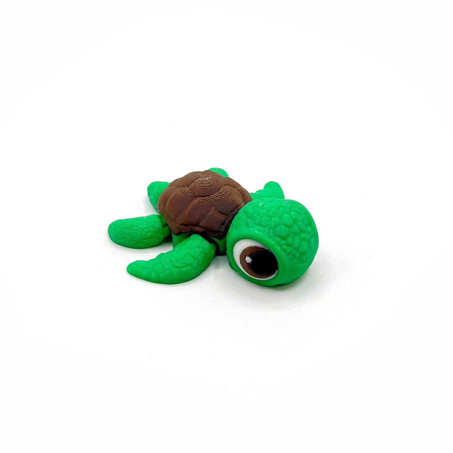 TURTLES!! – The Palm-Sized Original – Articulated Turtle Fidget with Pocket Turtle Energy