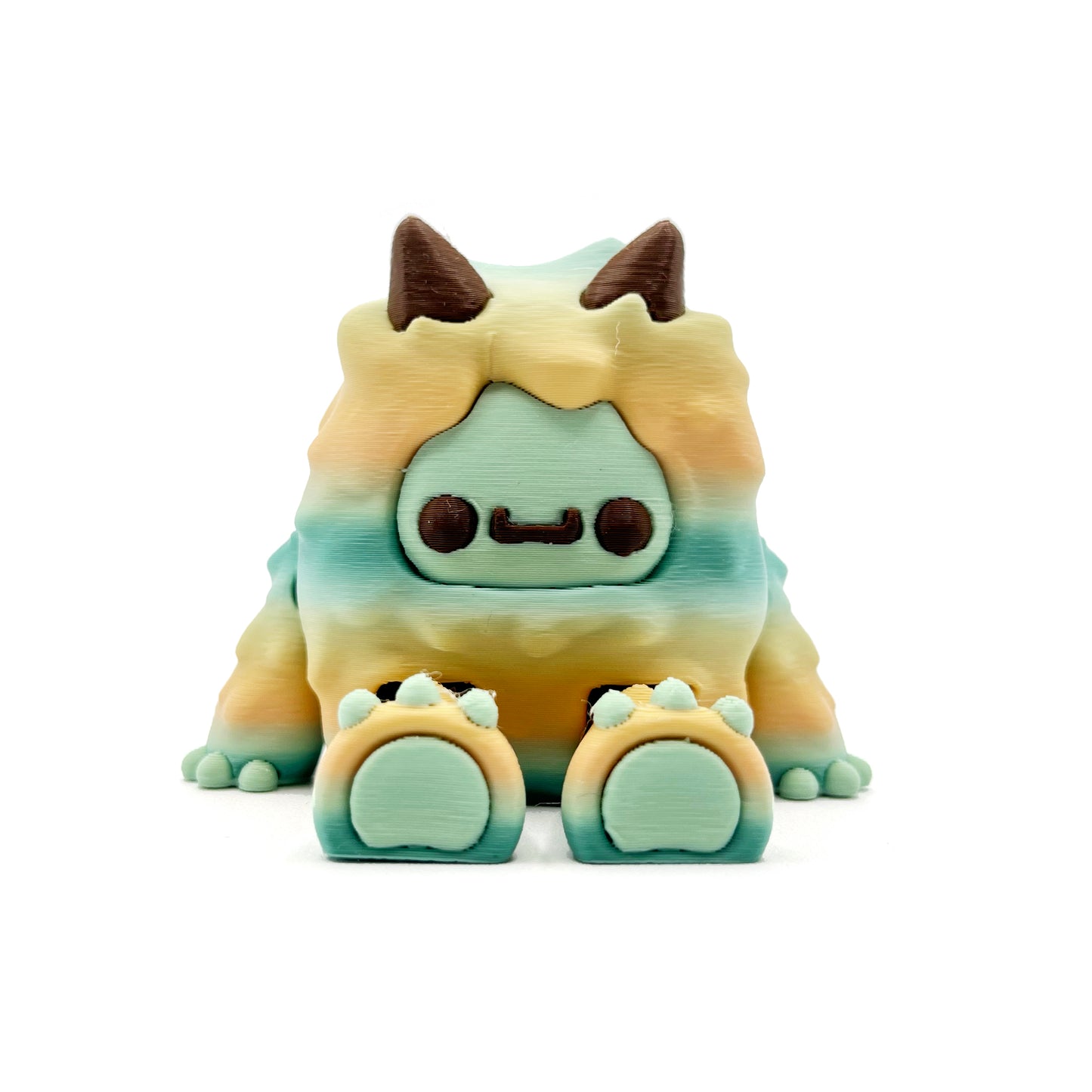 Flurryfoot & Bigfoot KEYCHAINS – Clip-On Backpack Buddies – 3D Printed Charms