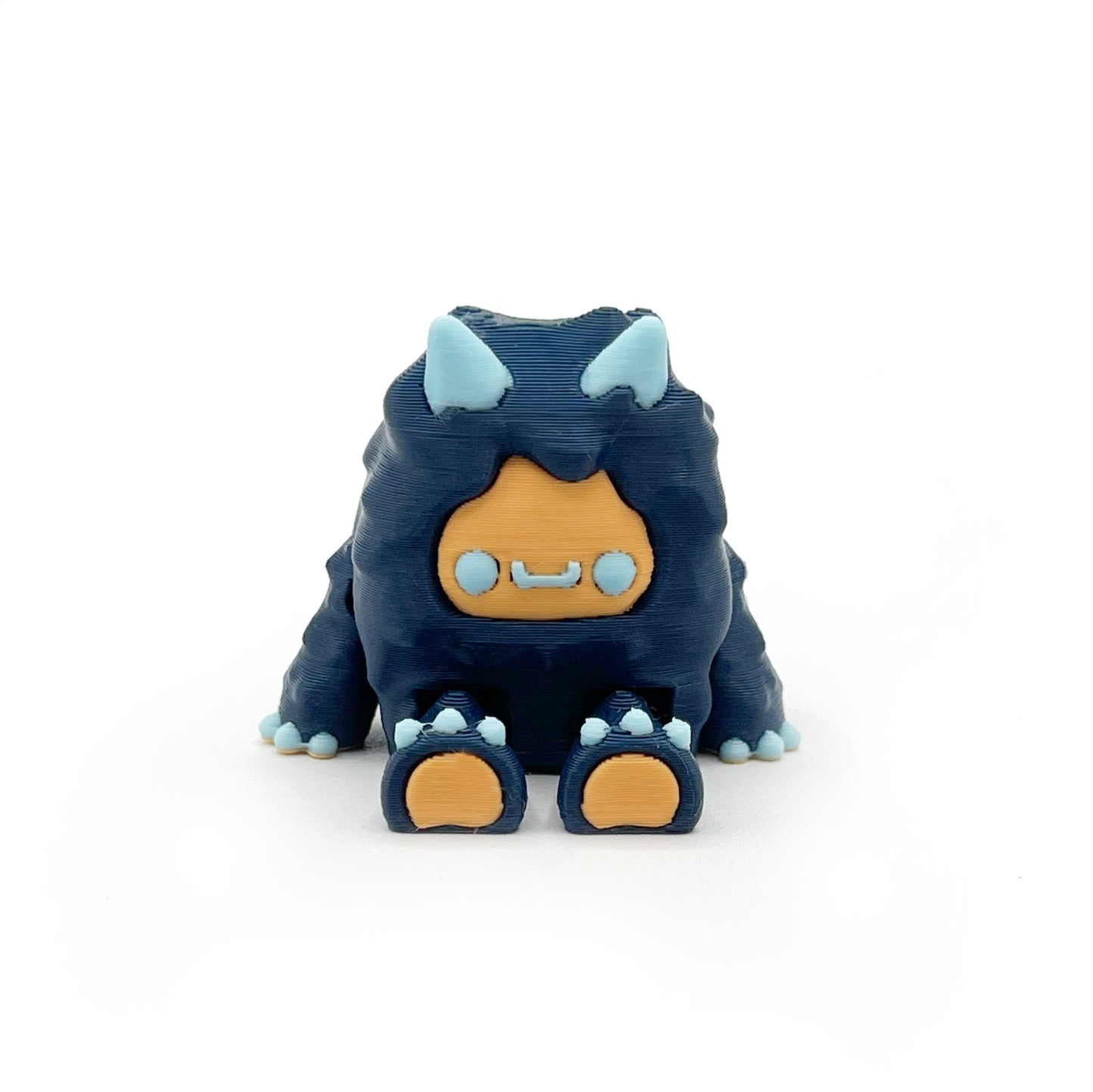 Flurryfoot & Bigfoot KEYCHAINS – Clip-On Backpack Buddies – 3D Printed Charms