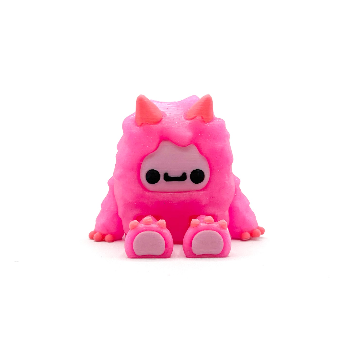 Flurryfoot & Bigfoot KEYCHAINS – Clip-On Backpack Buddies – 3D Printed Charms