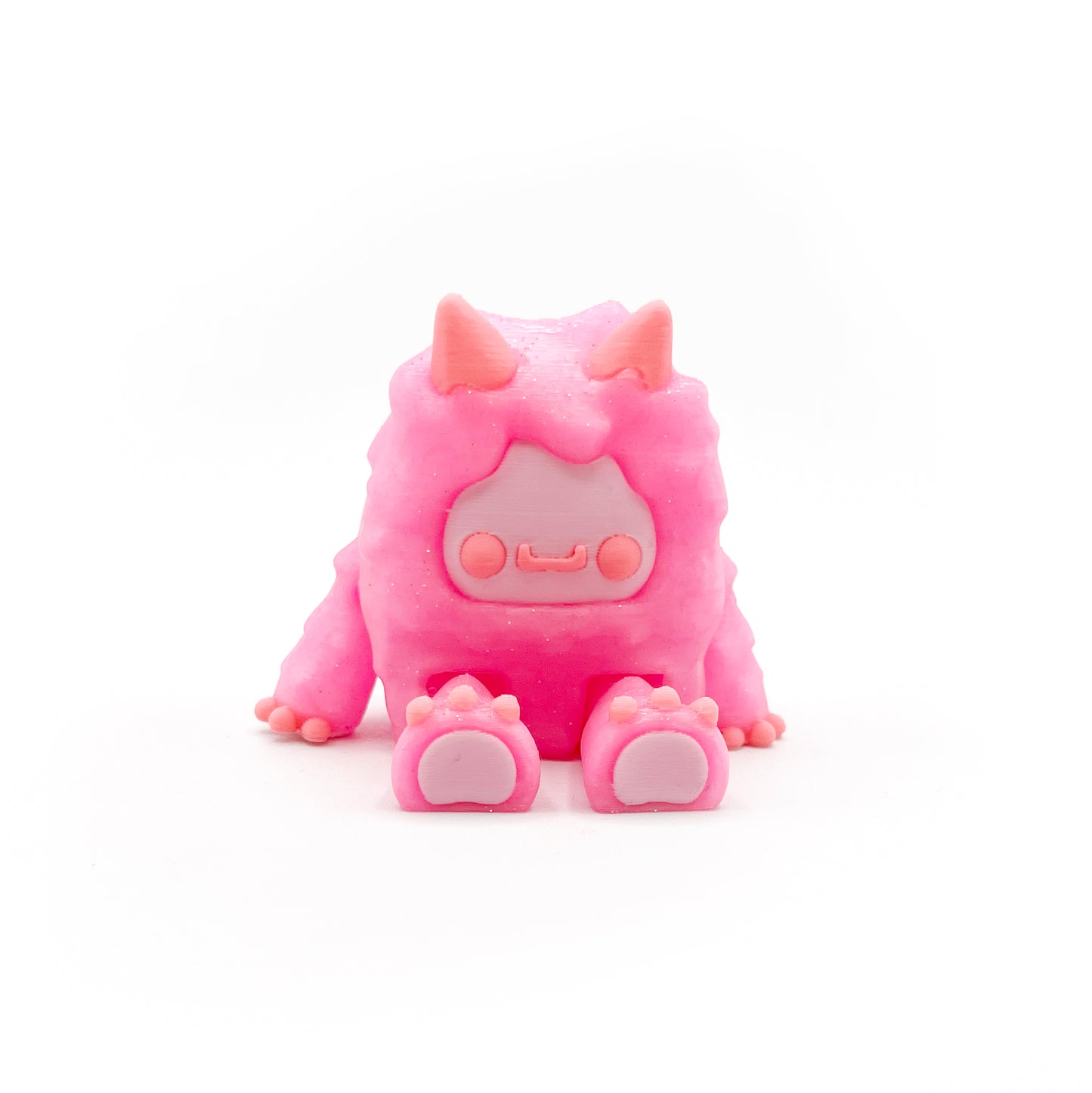 Flurryfoot & Bigfoot KEYCHAINS – Clip-On Backpack Buddies – 3D Printed Charms