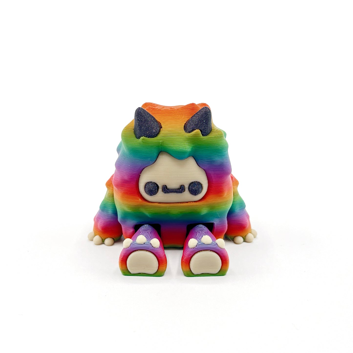 Flurryfoot & Bigfoot KEYCHAINS – Clip-On Backpack Buddies – 3D Printed Charms