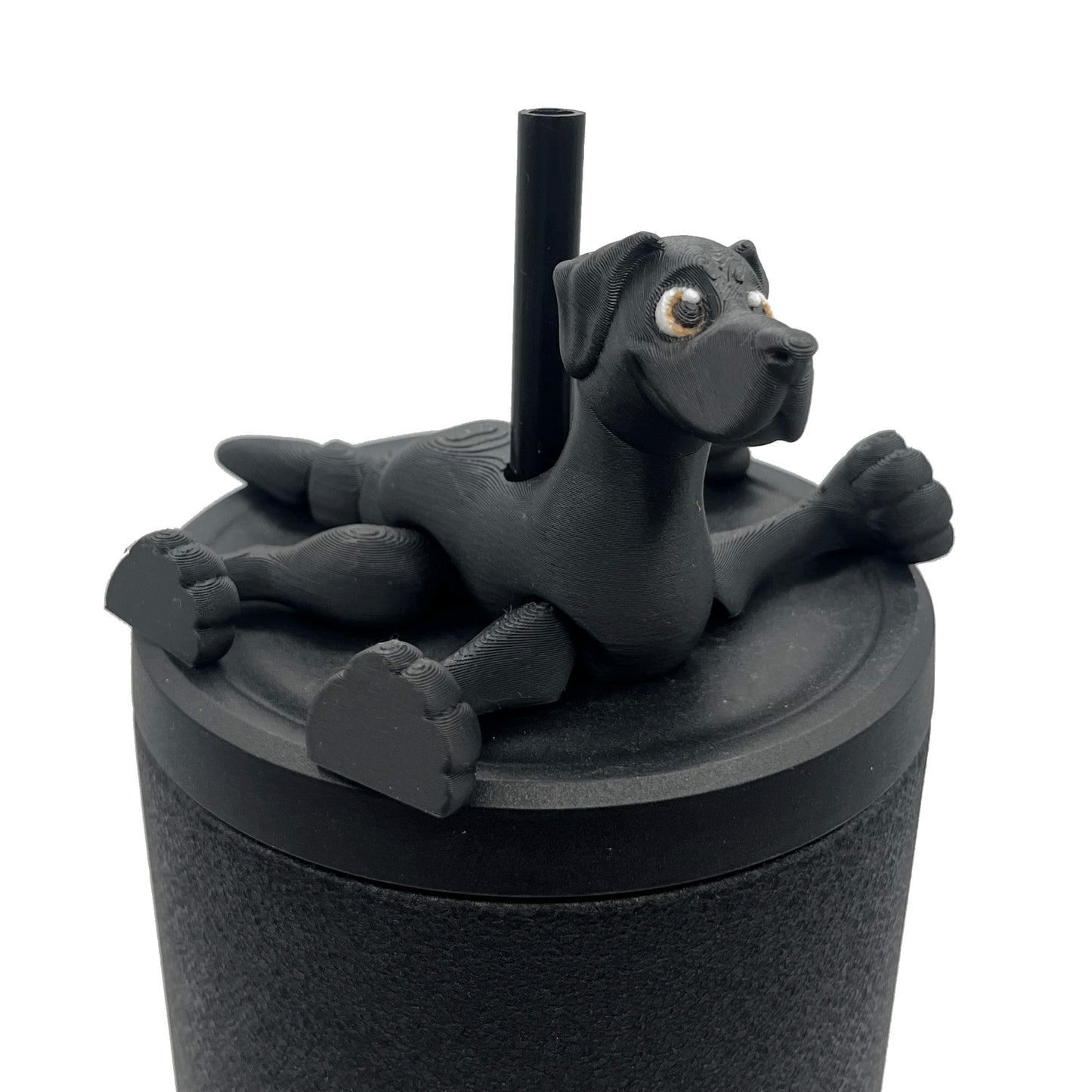 Paw Pals Sip Sidekicks – Adorable Dog and Cat Straw Buddy for Your Tumbler