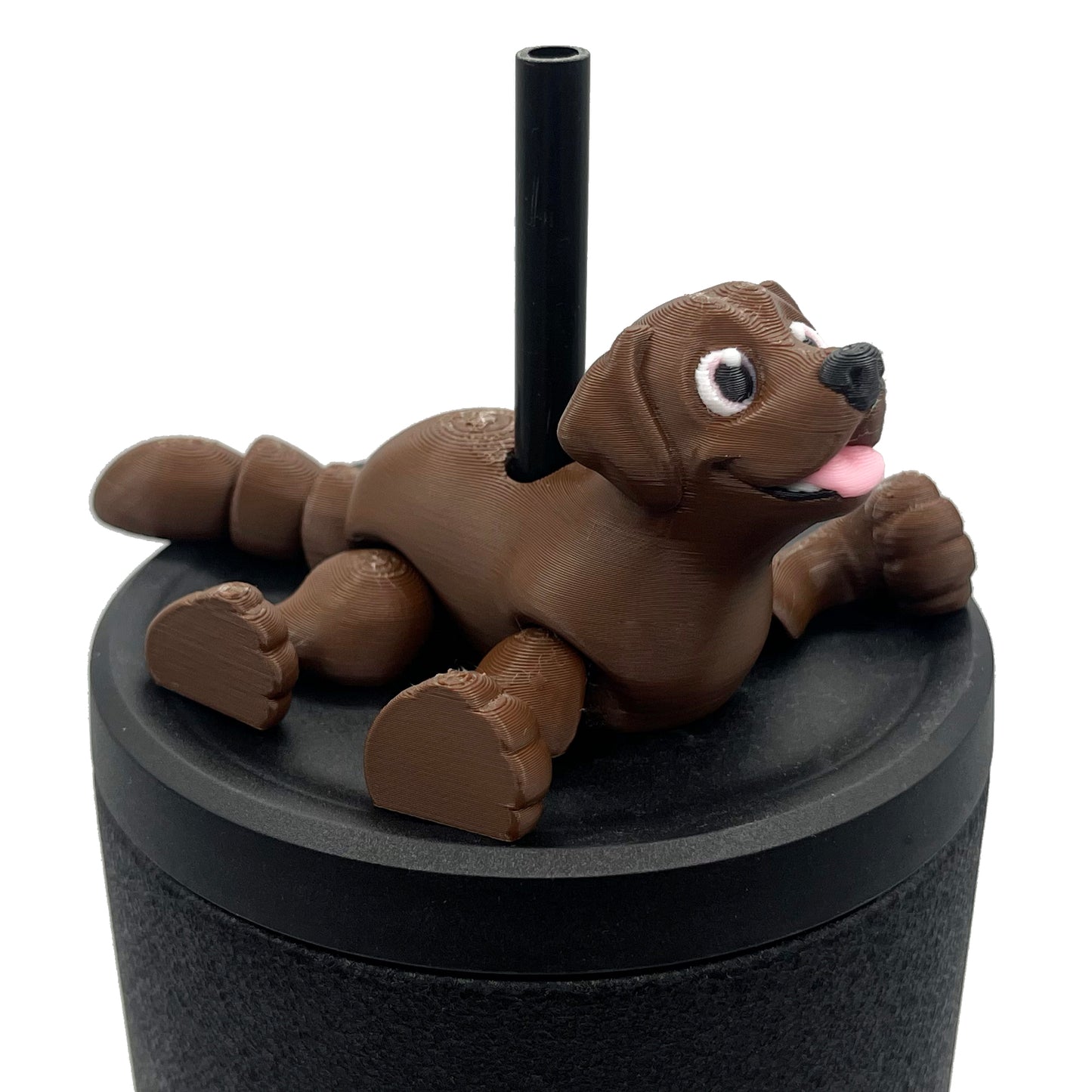 Paw Pals Sip Sidekicks – Adorable Dog and Cat Straw Buddy for Your Tumbler