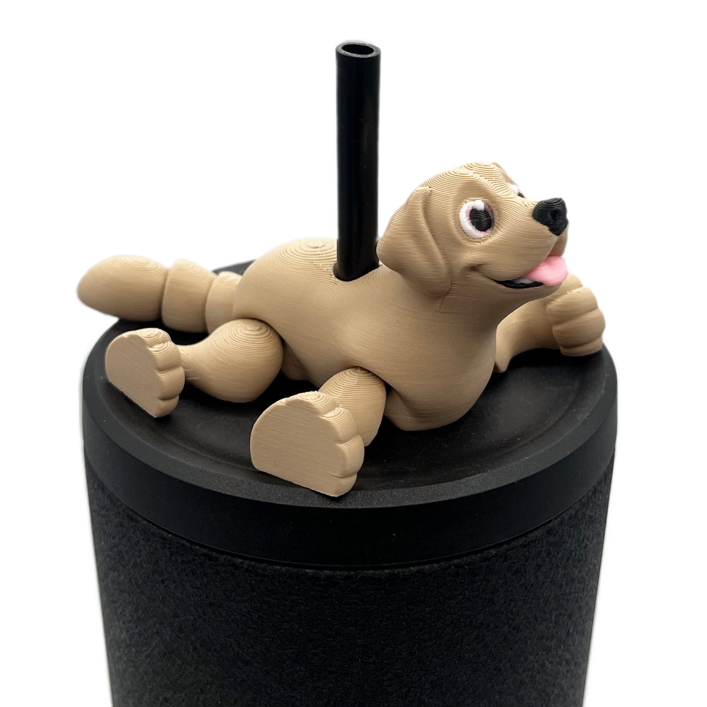 Paw Pals Sip Sidekicks – Adorable Dog and Cat Straw Buddy for Your Tumbler