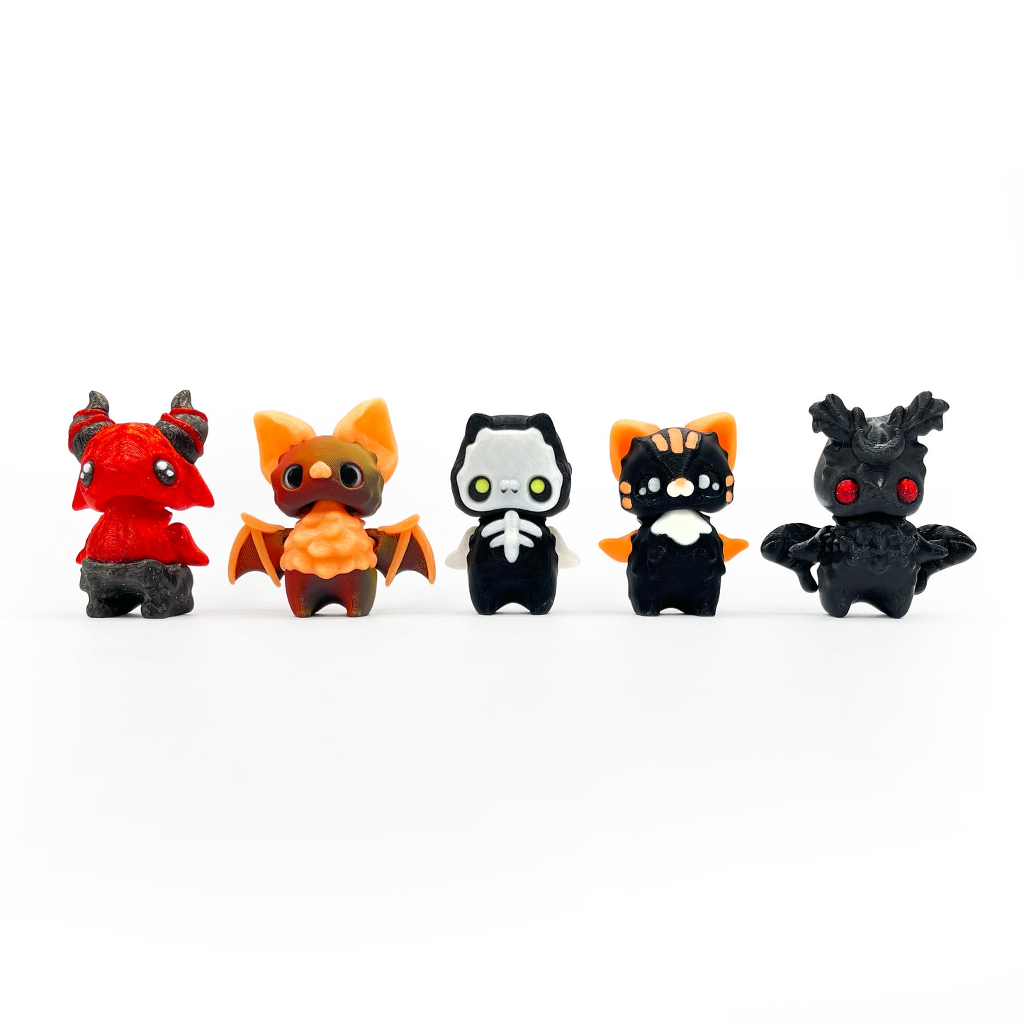 π Pixie Mystery Micros β Pumpkin Container Edition | 3D Printed Mini Collectibles