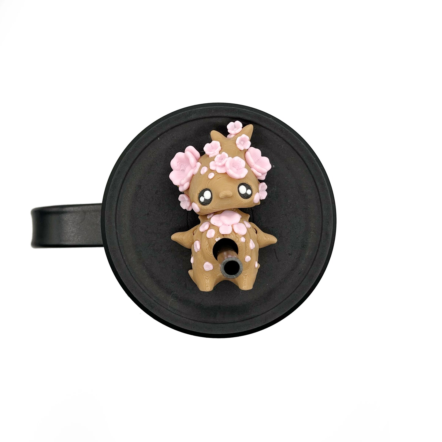 Pixie Sip Sidekicks – Cute Straw Buddies for Tumblers | 3D Printed Tumbler Toppers