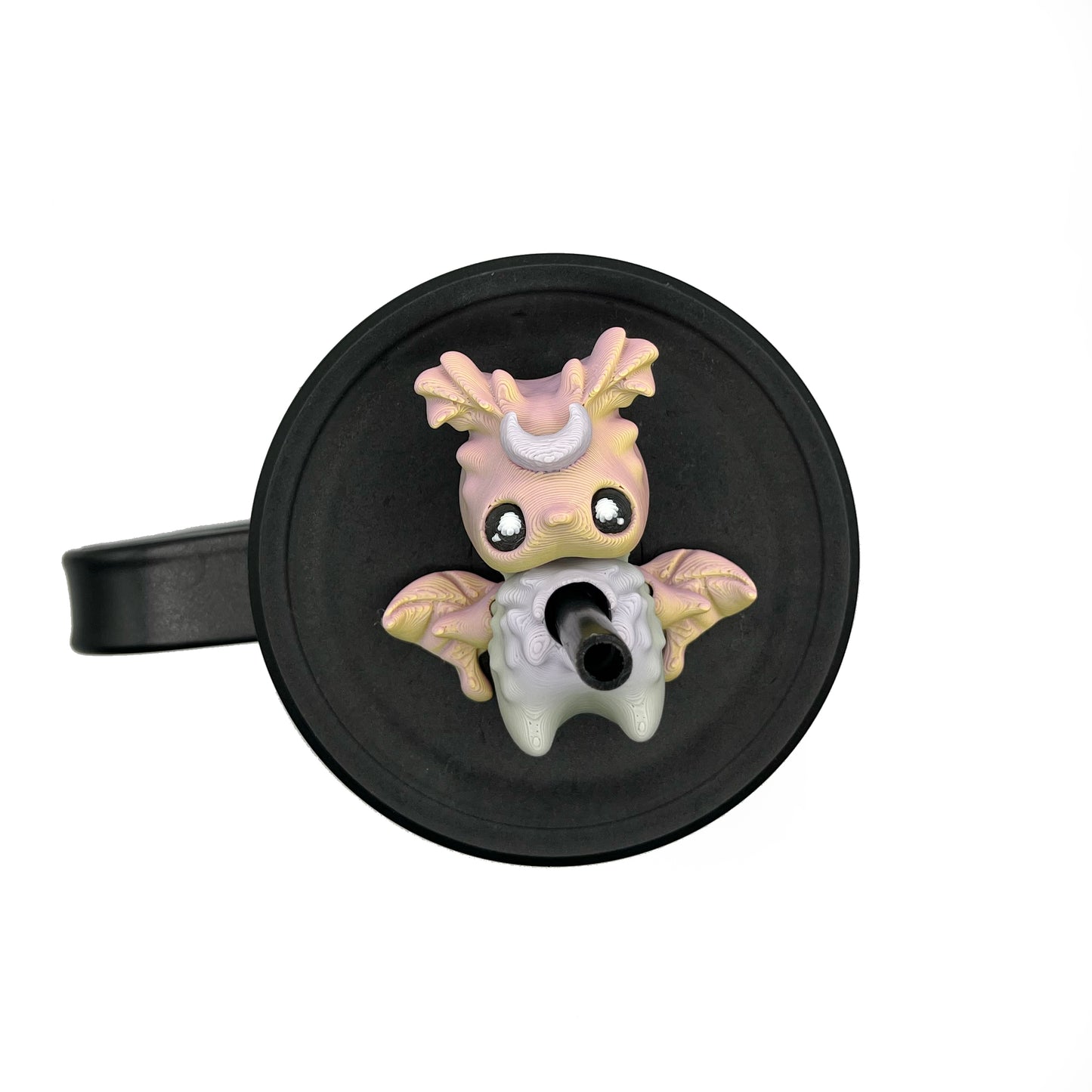 Pixie Sip Sidekicks – Cute Straw Buddies for Tumblers | 3D Printed Tumbler Toppers