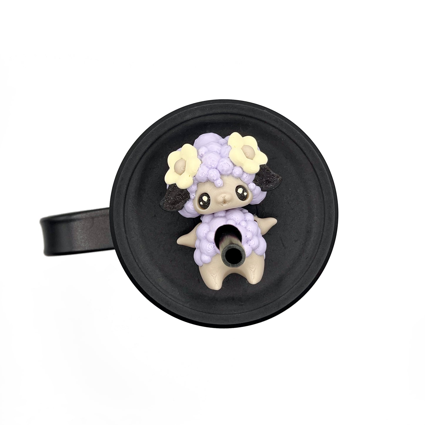 Pixie Sip Sidekicks – Cute Straw Buddies for Tumblers | 3D Printed Tumbler Toppers