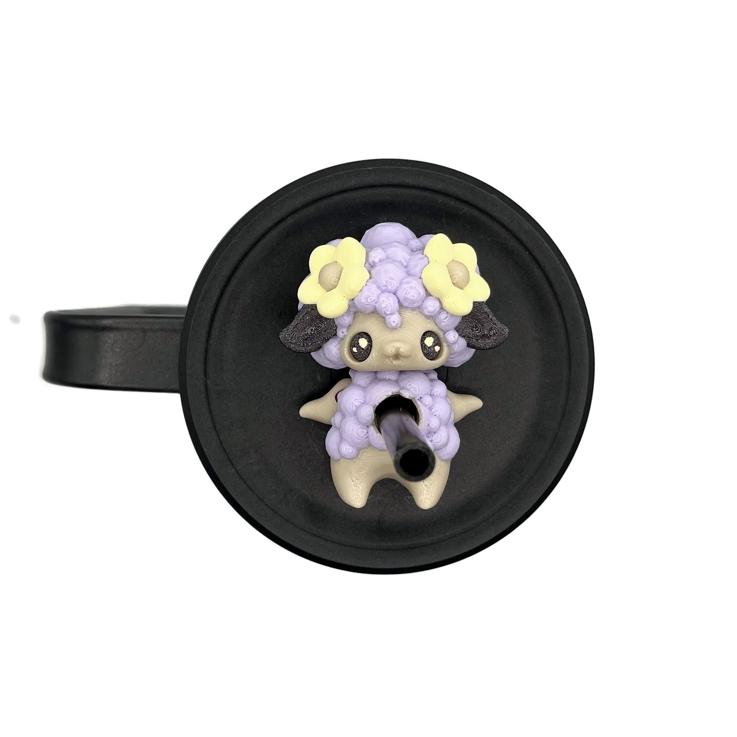Pixie Sip Sidekicks – Cute Straw Buddies for Tumblers | 3D Printed Tumbler Toppers