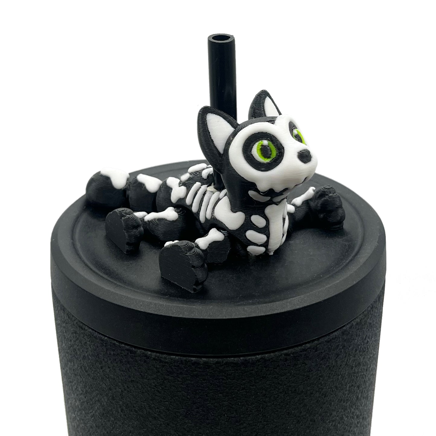 Paw Pals Sip Sidekicks – Adorable Dog and Cat Straw Buddy for Your Tumbler