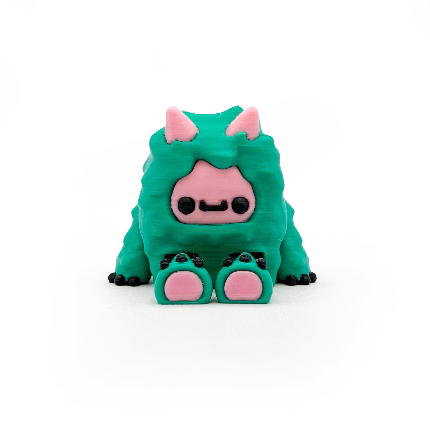 Flurryfoot & Bigfoot KEYCHAINS – Clip-On Backpack Buddies – 3D Printed Charms