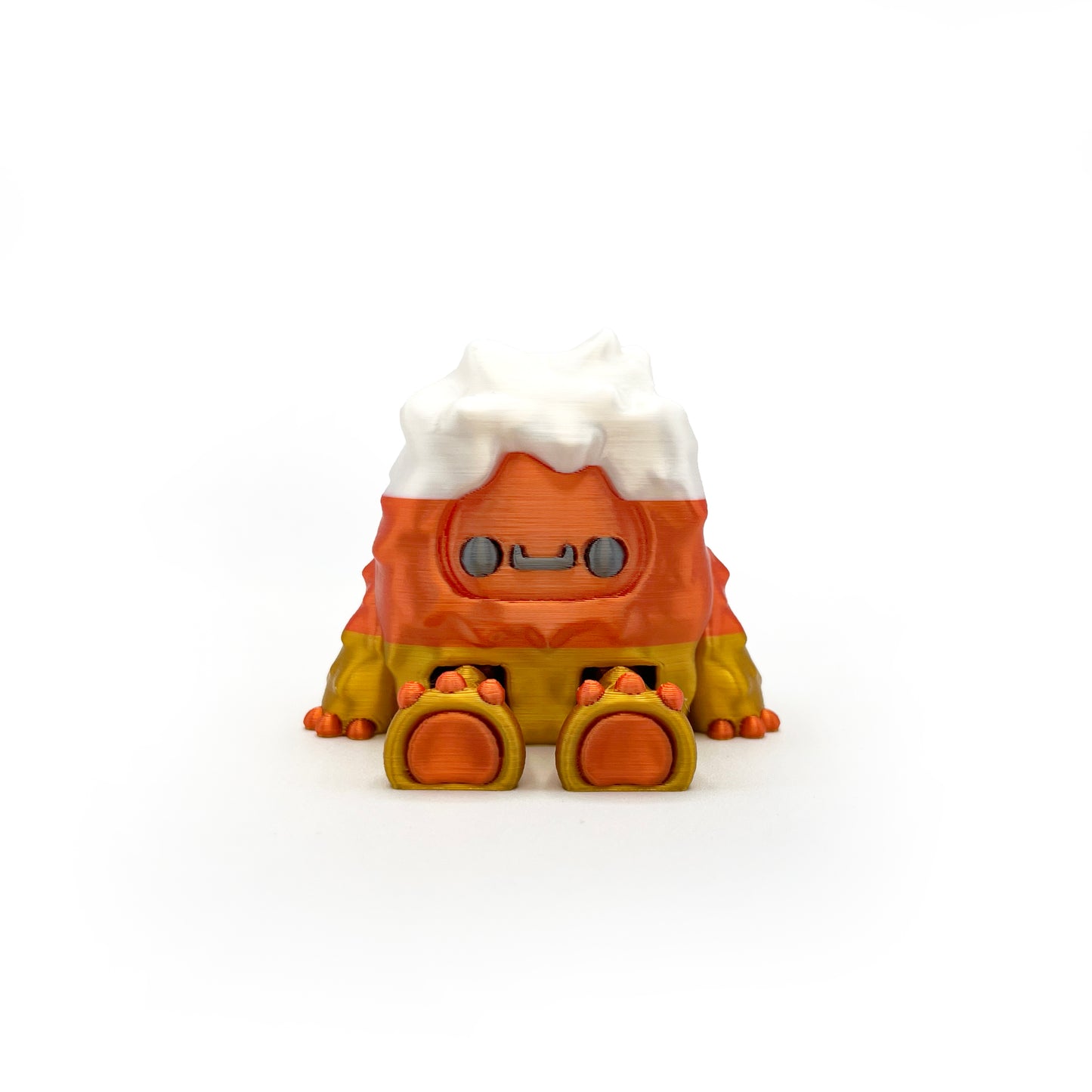 Flurryfoot & Bigfoot KEYCHAINS – Clip-On Backpack Buddies – 3D Printed Charms