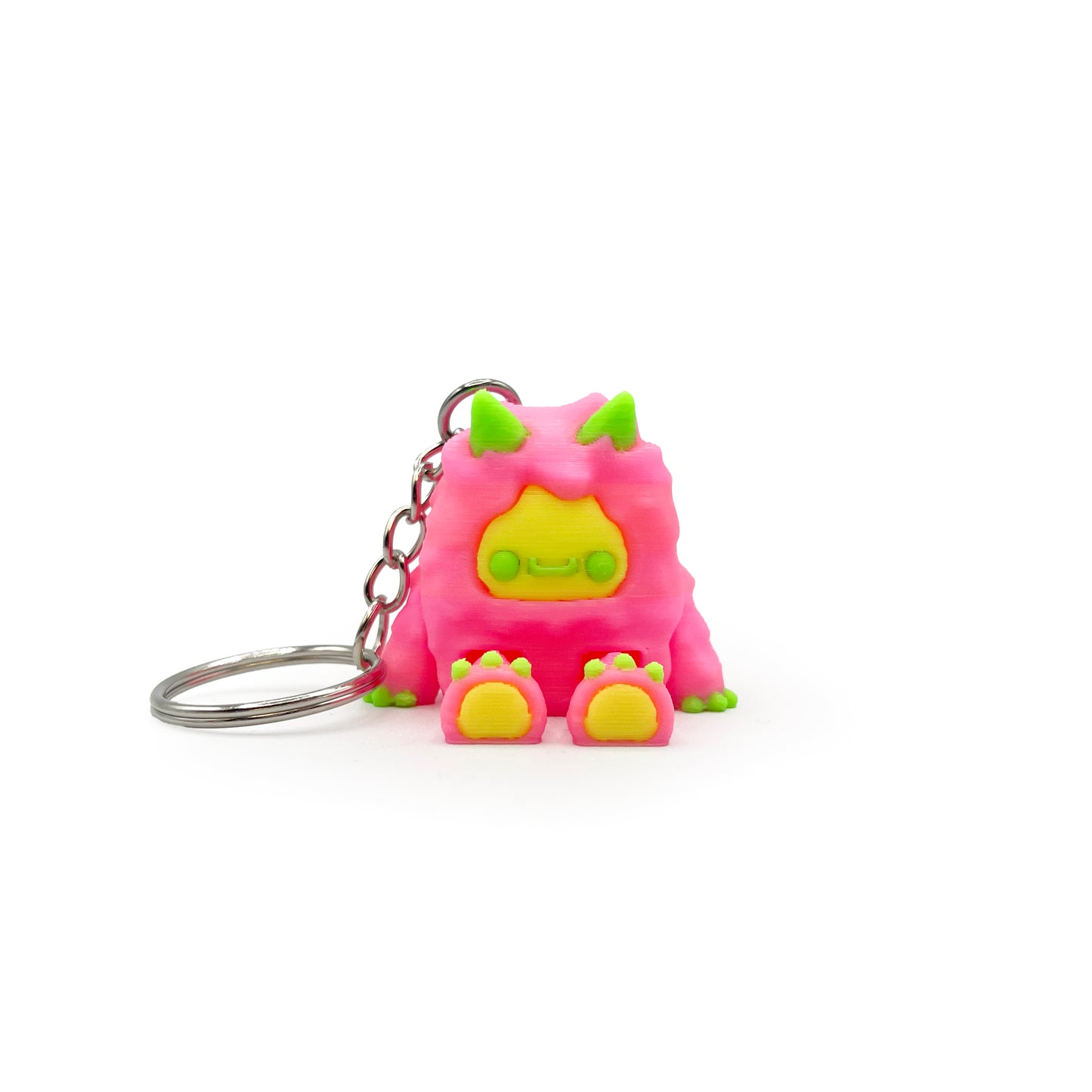 Flurryfoot & Bigfoot KEYCHAINS – Clip-On Backpack Buddies – 3D Printed Charms