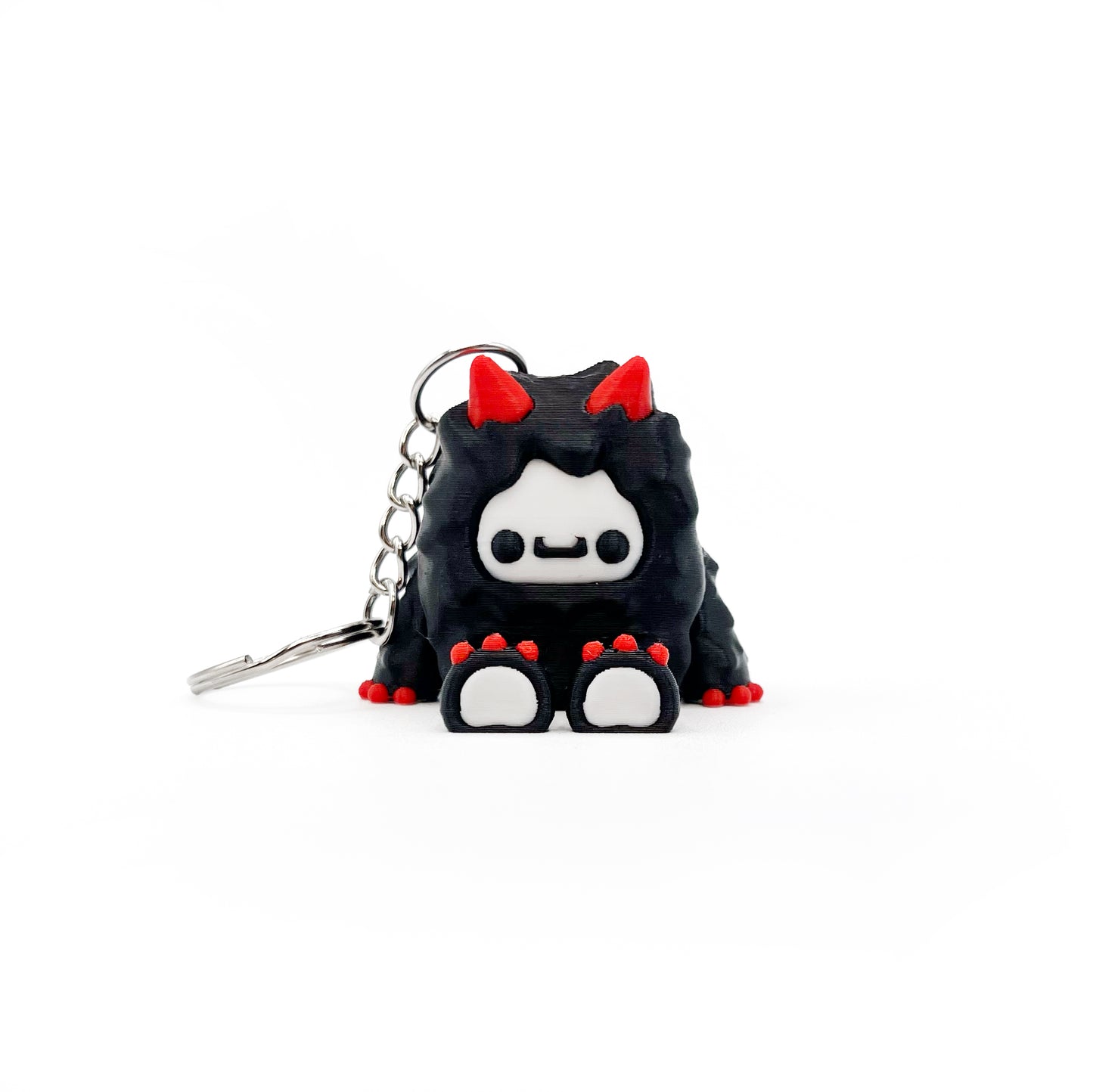 Flurryfoot & Bigfoot KEYCHAINS – Clip-On Backpack Buddies – 3D Printed Charms