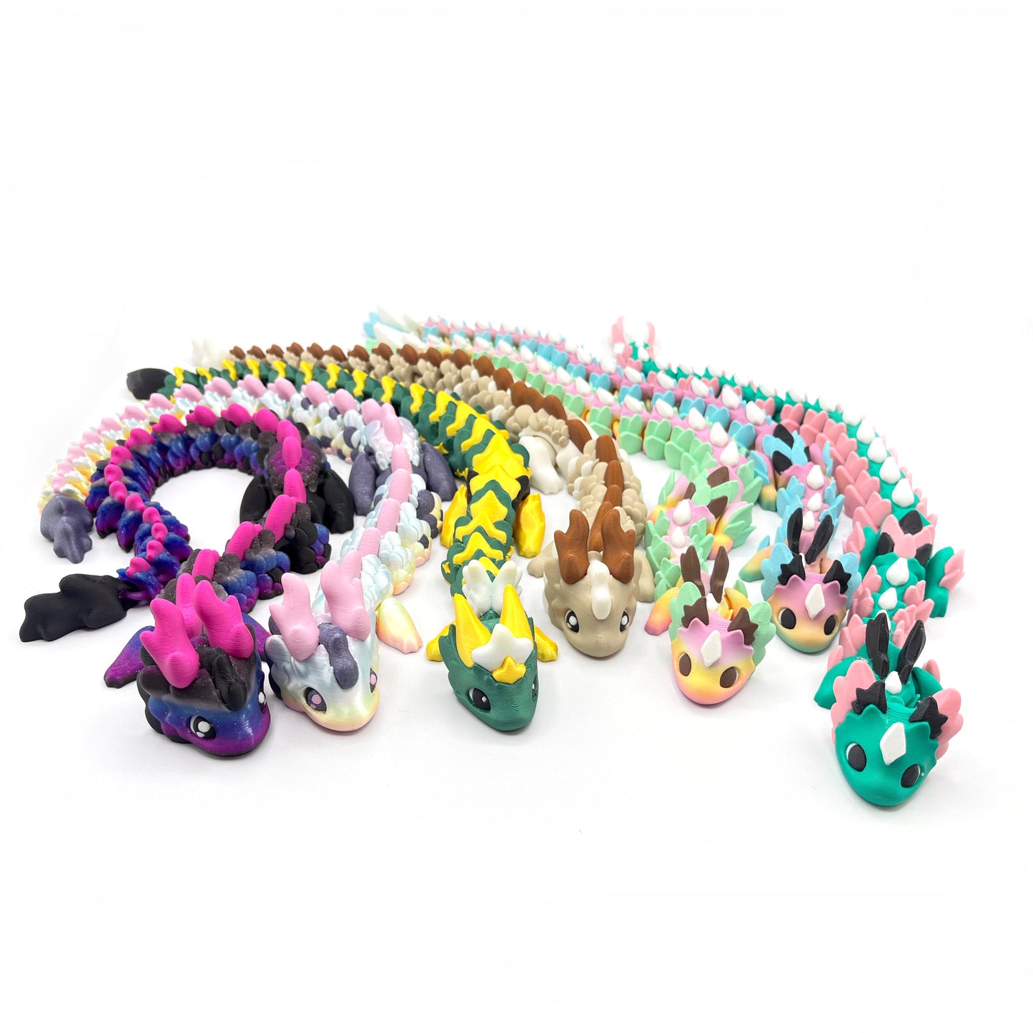 FANTASTICAL DRAGONS – 3D Printed Articulated Fantasy Dragon Figures | Collectible Dragon Toys