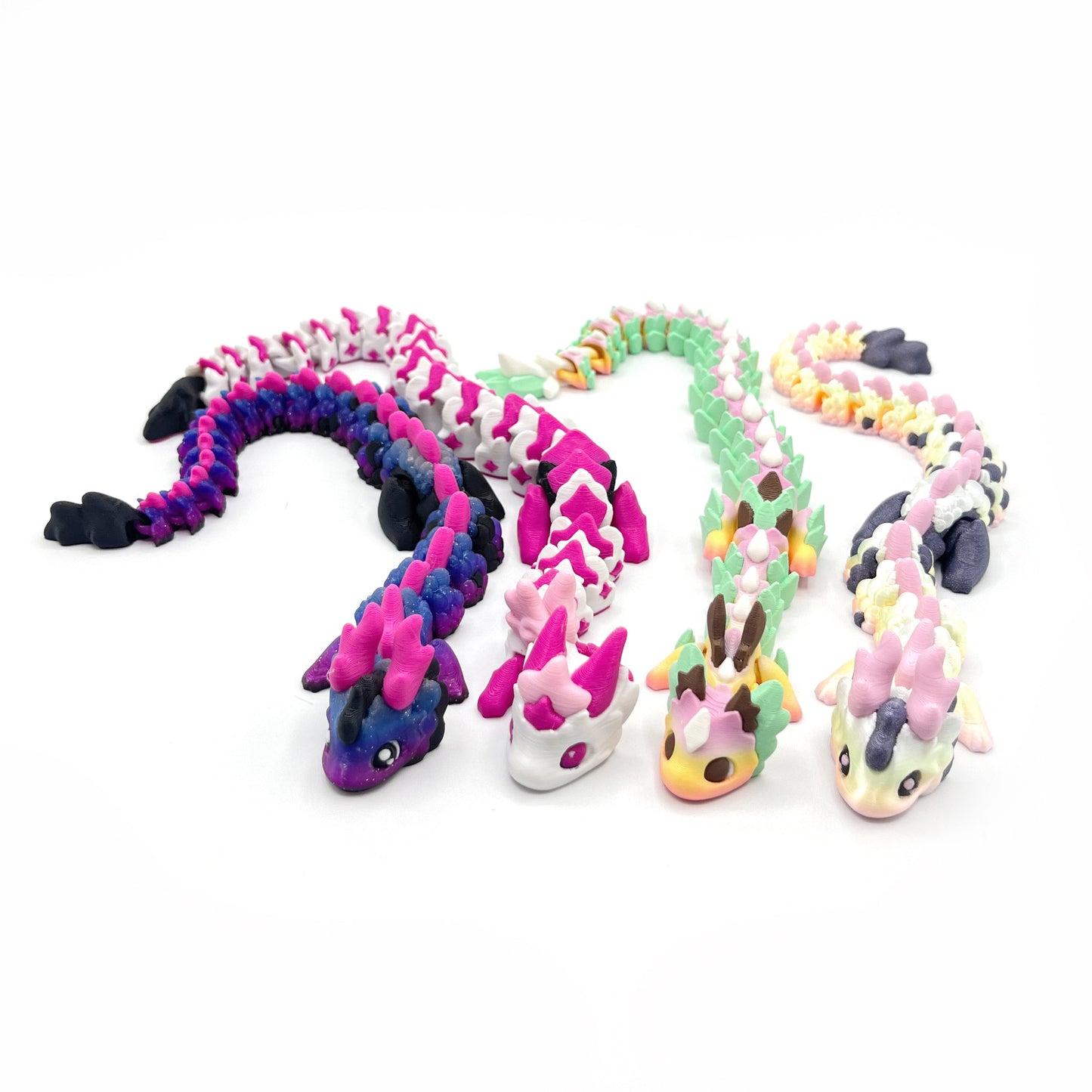 FANTASTICAL DRAGONS – 3D Printed Articulated Fantasy Dragon Figures | Collectible Dragon Toys
