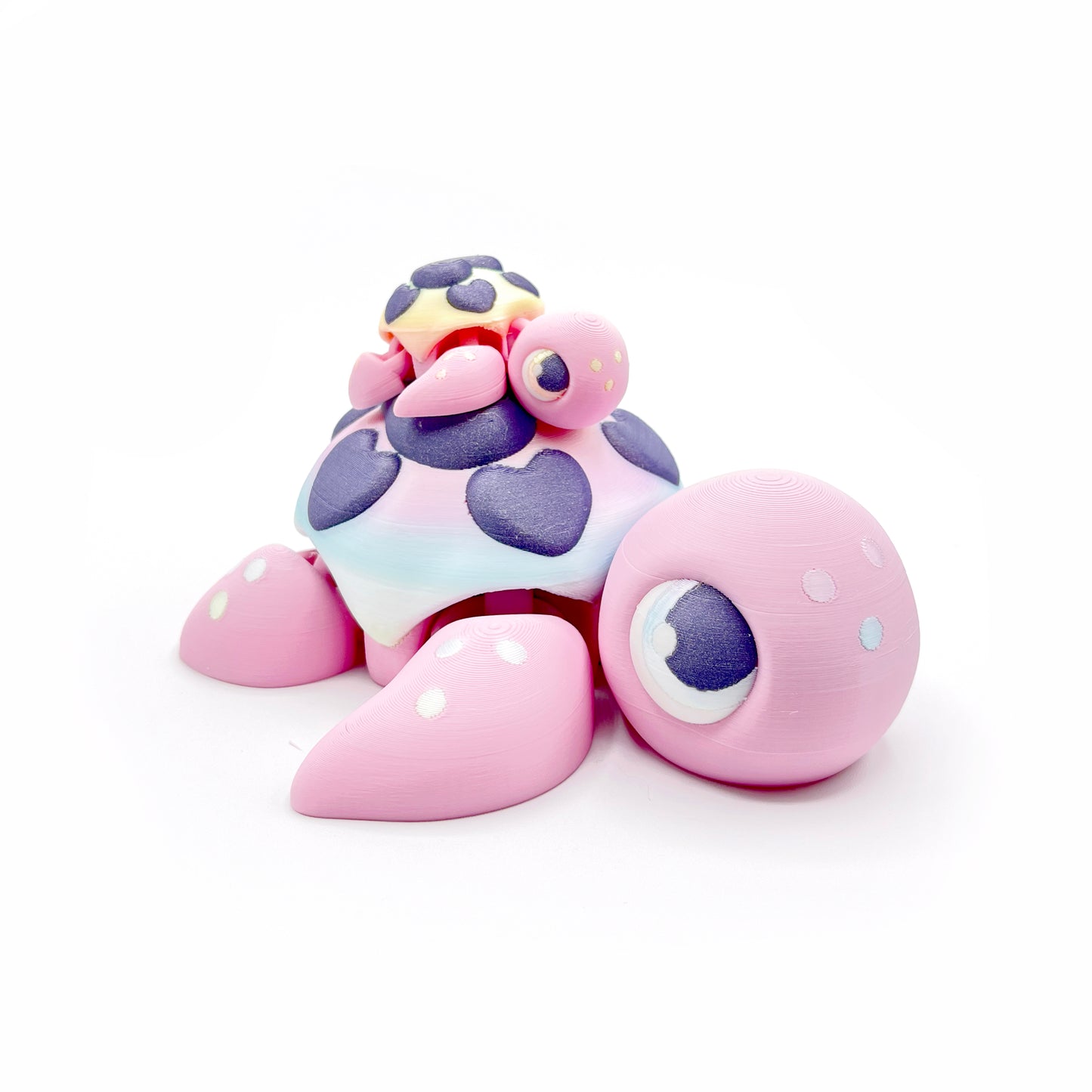 TURTLES!! – The Palm-Sized Original – Articulated Turtle Fidget with Pocket Turtle Energy