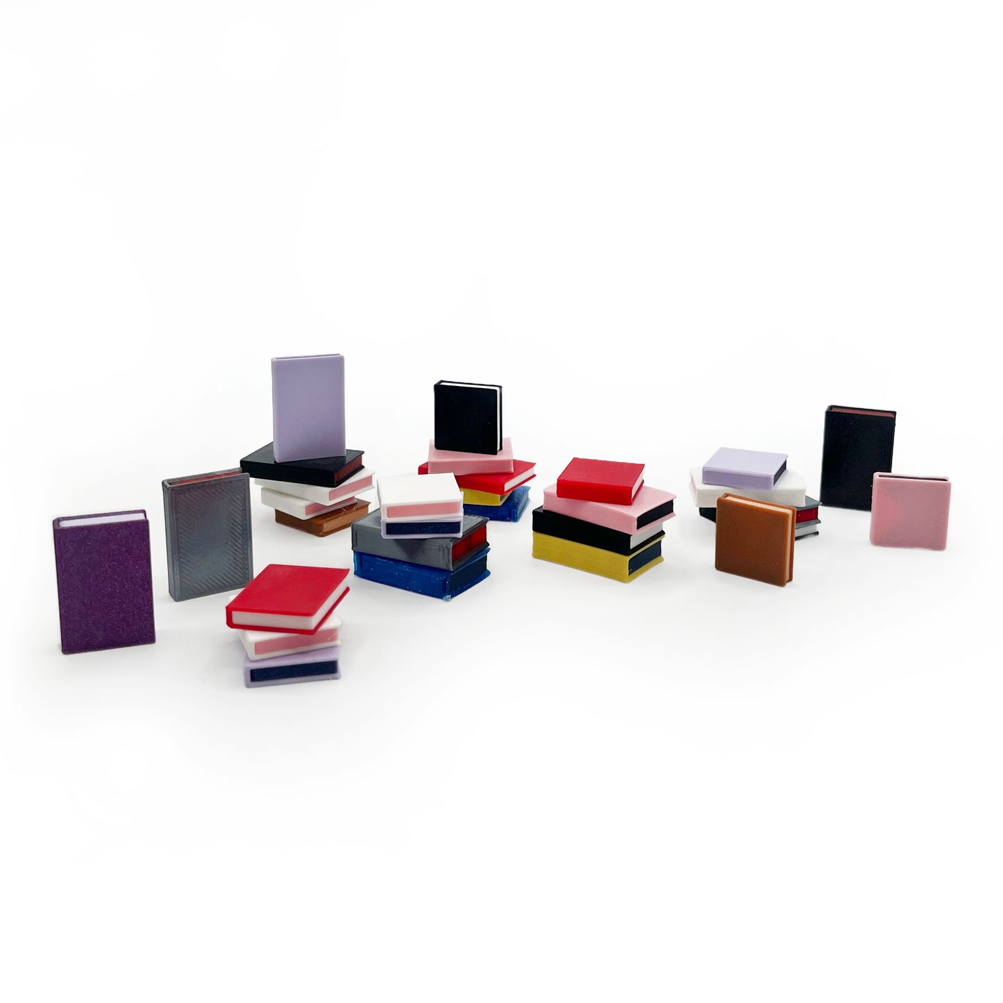 Mini Books | 3D Printed Shelf Decor | Tiny Book Set