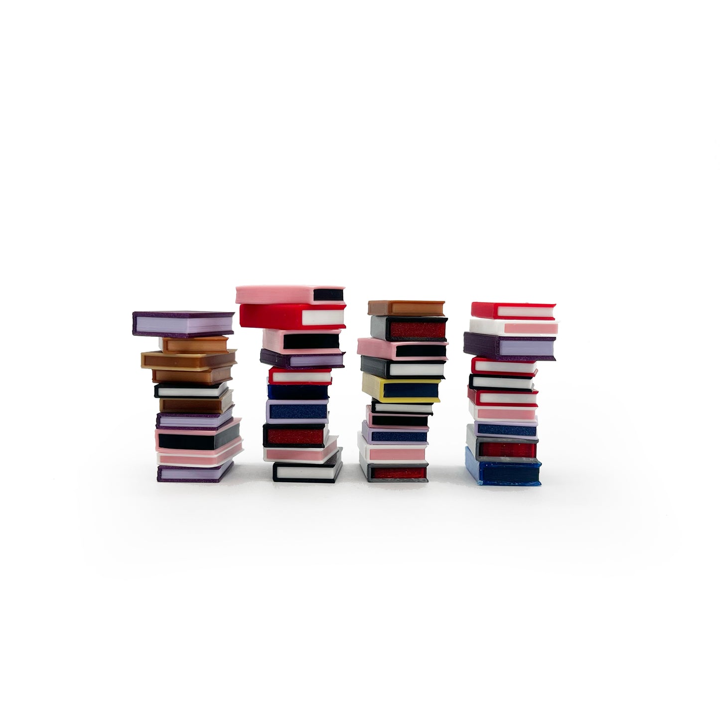 Mini Books | 3D Printed Shelf Decor | Tiny Book Set