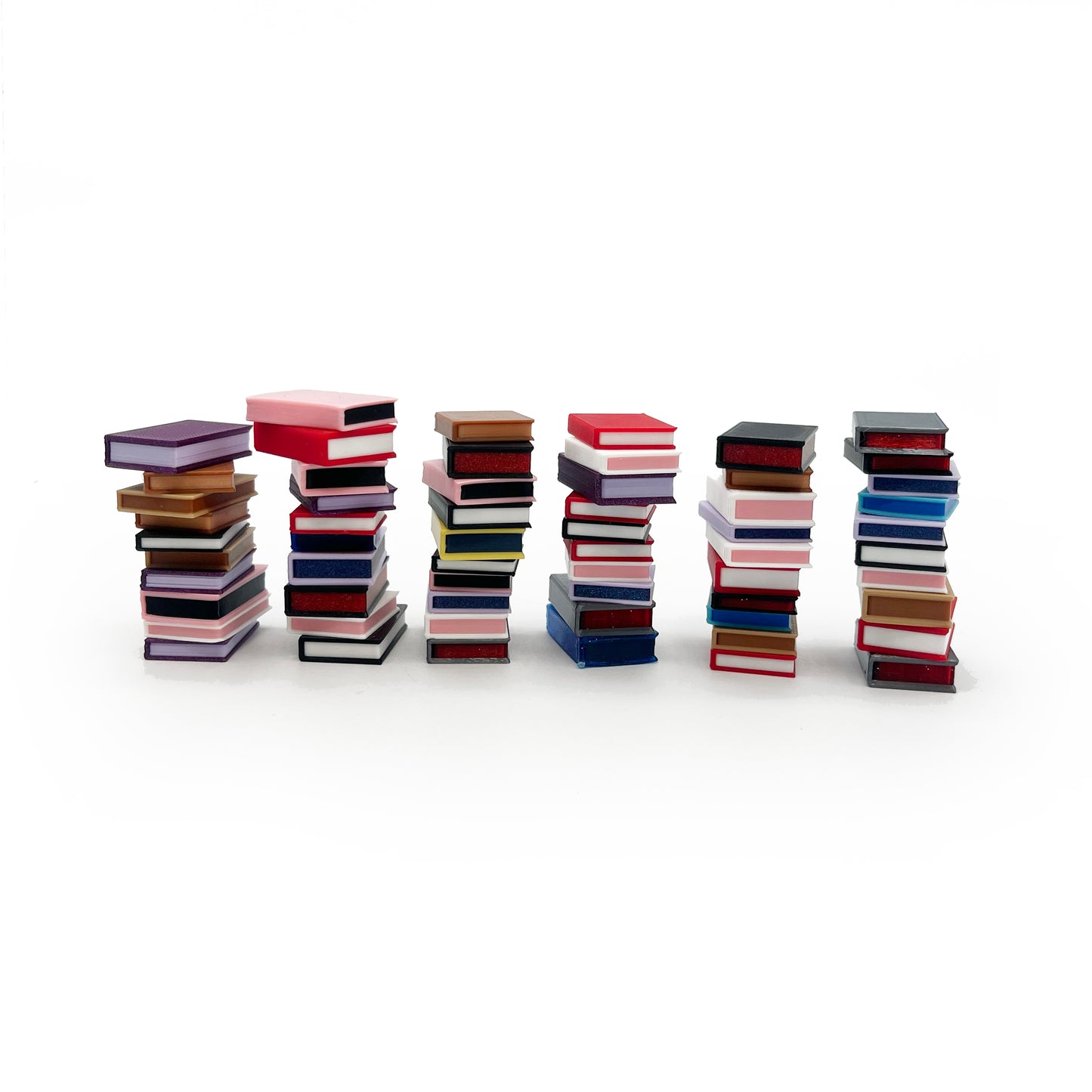 Mini Books | 3D Printed Shelf Decor | Tiny Book Set