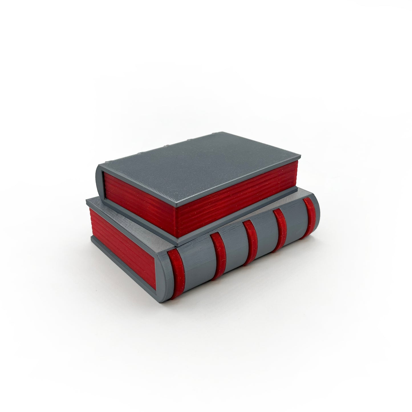 Book Stack Box - 3D Printed Organizer & Container - Practical Solution for Book Lovers
