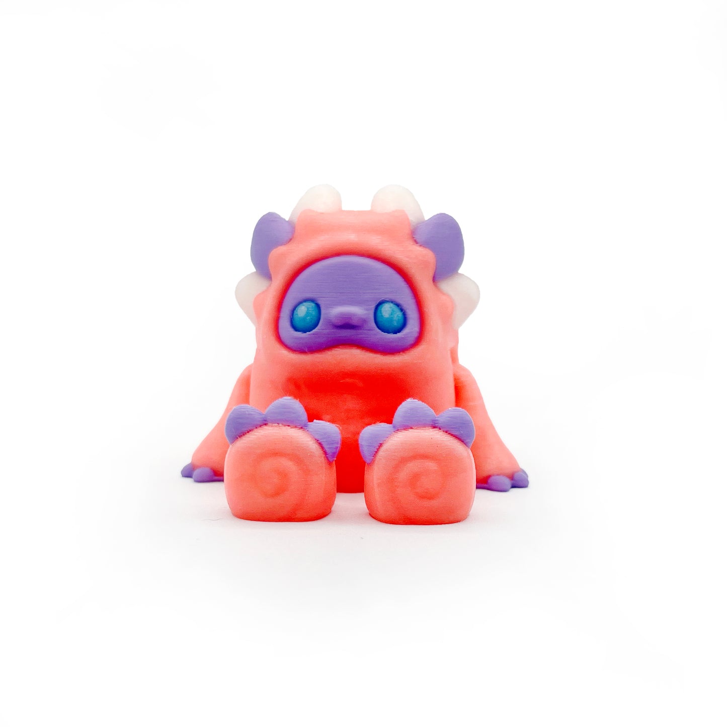 MINI Mysterious Cryptids – Kittyfoot & Gillifoot Figurines | Articulated 3D Printed Fidgets