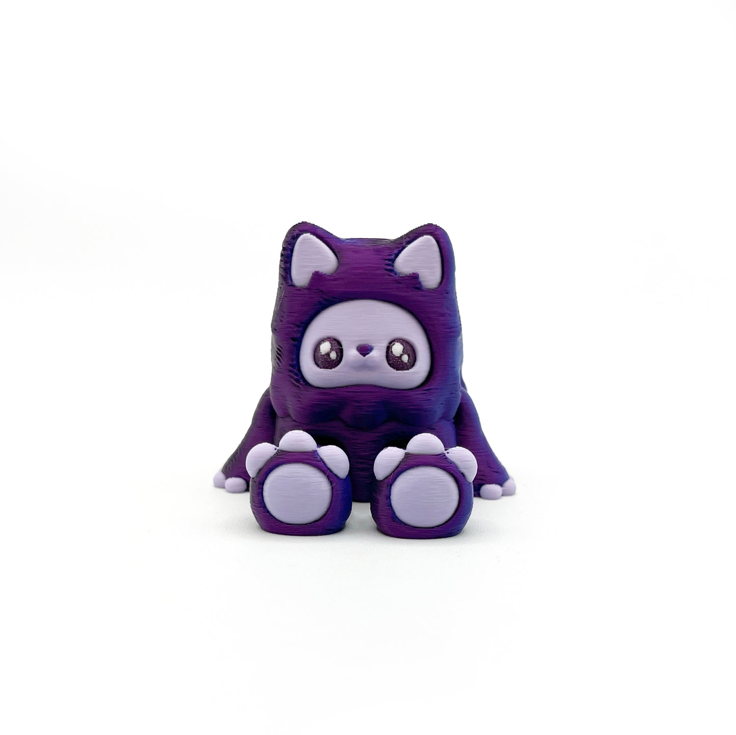 MINI Mysterious Cryptids – Kittyfoot & Gillifoot Figurines | Articulated 3D Printed Fidgets