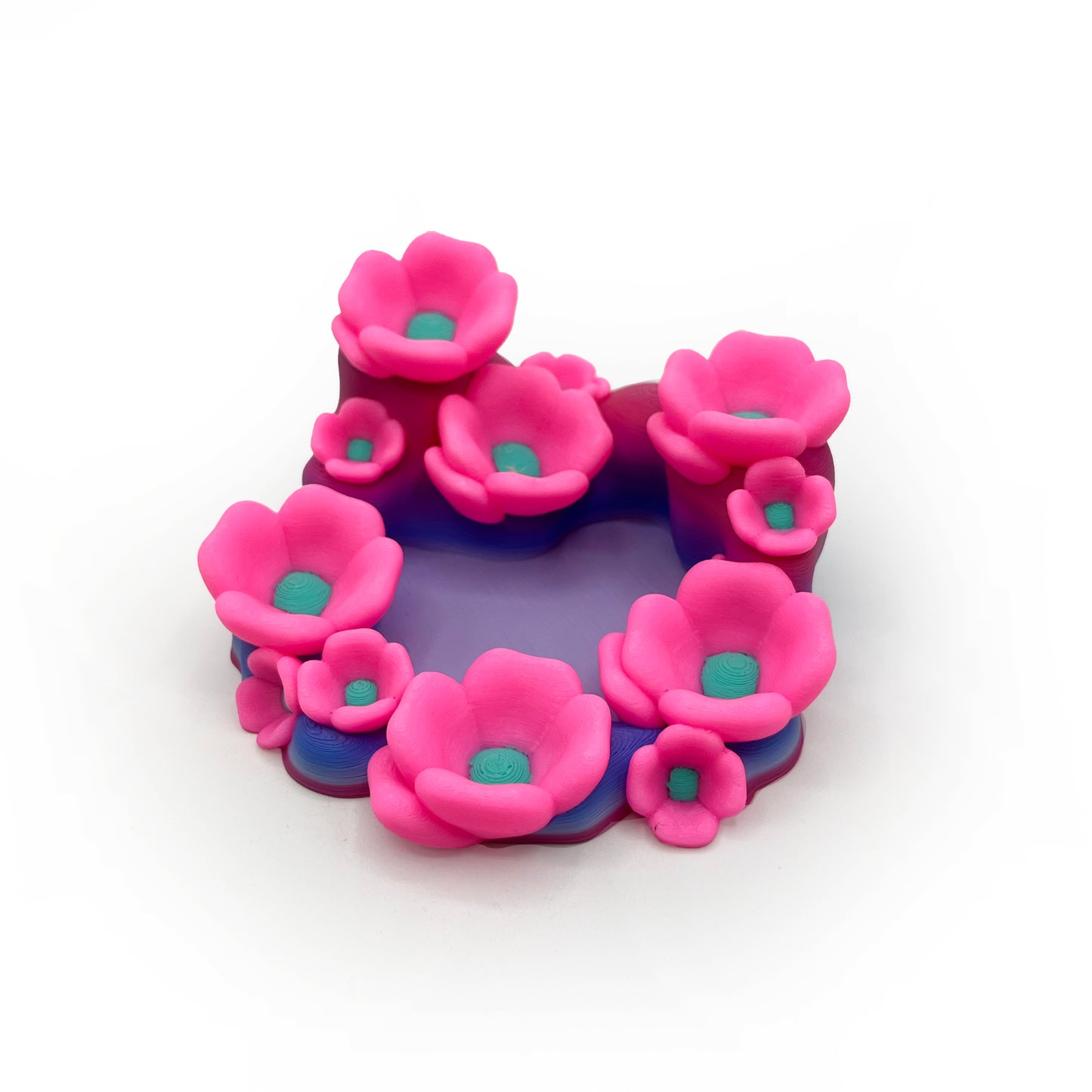 Moth Dice Tower & Flower Dice Stands Set | 3D Printed DnD Tabletop RPG Accessories